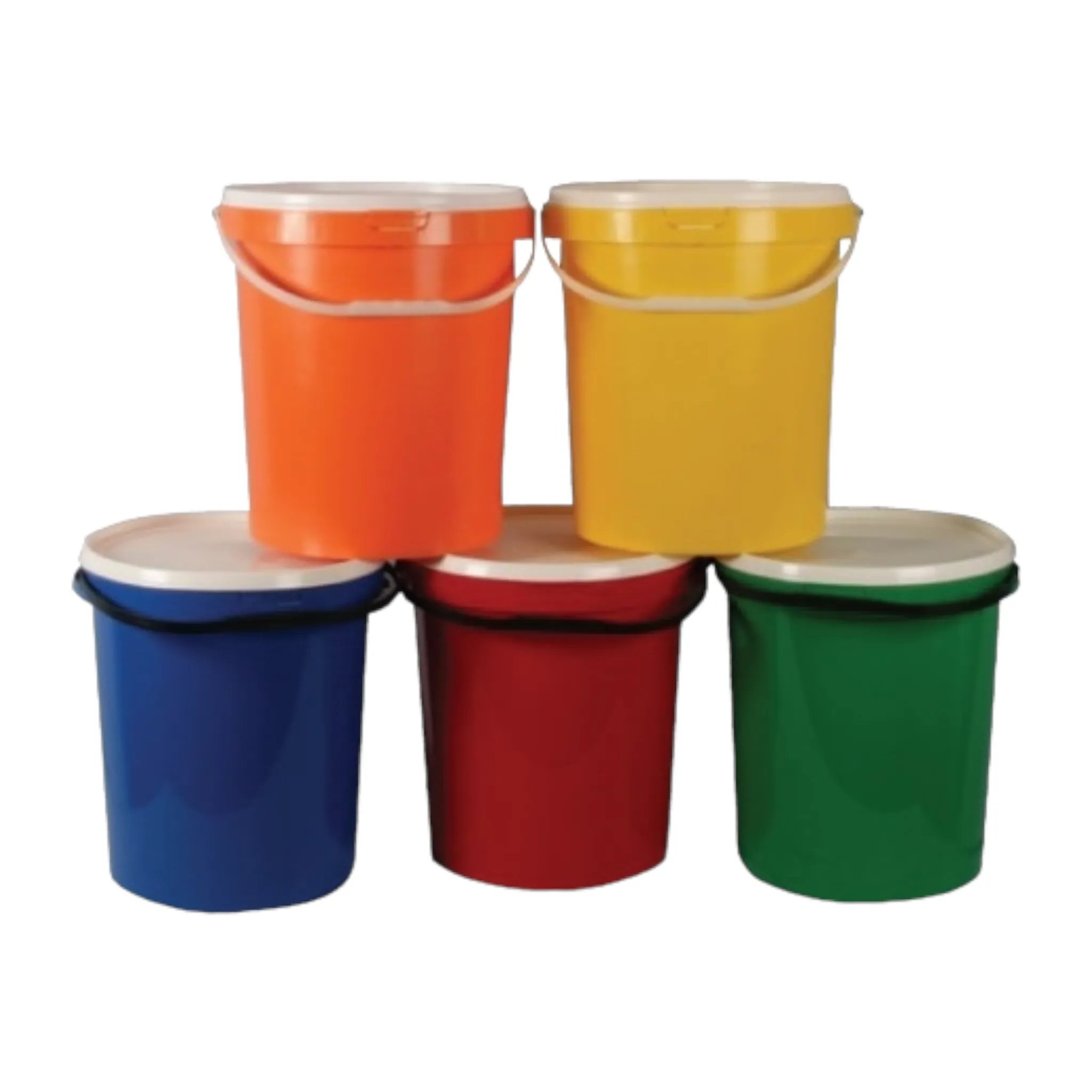 1L Plastic Bucket Air Tight Transparent Lid