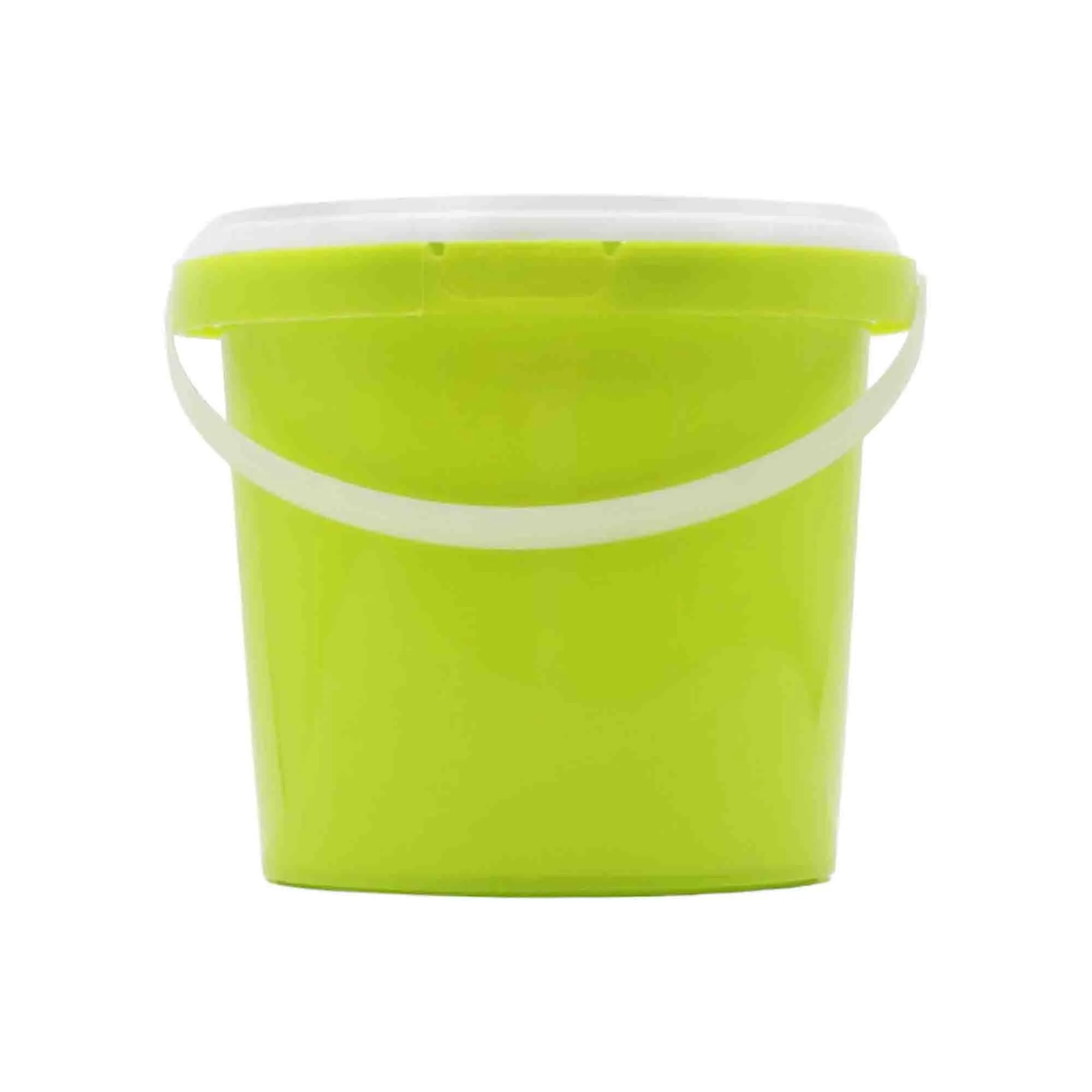 1L Plastic Bucket Air Tight Transparent Lid