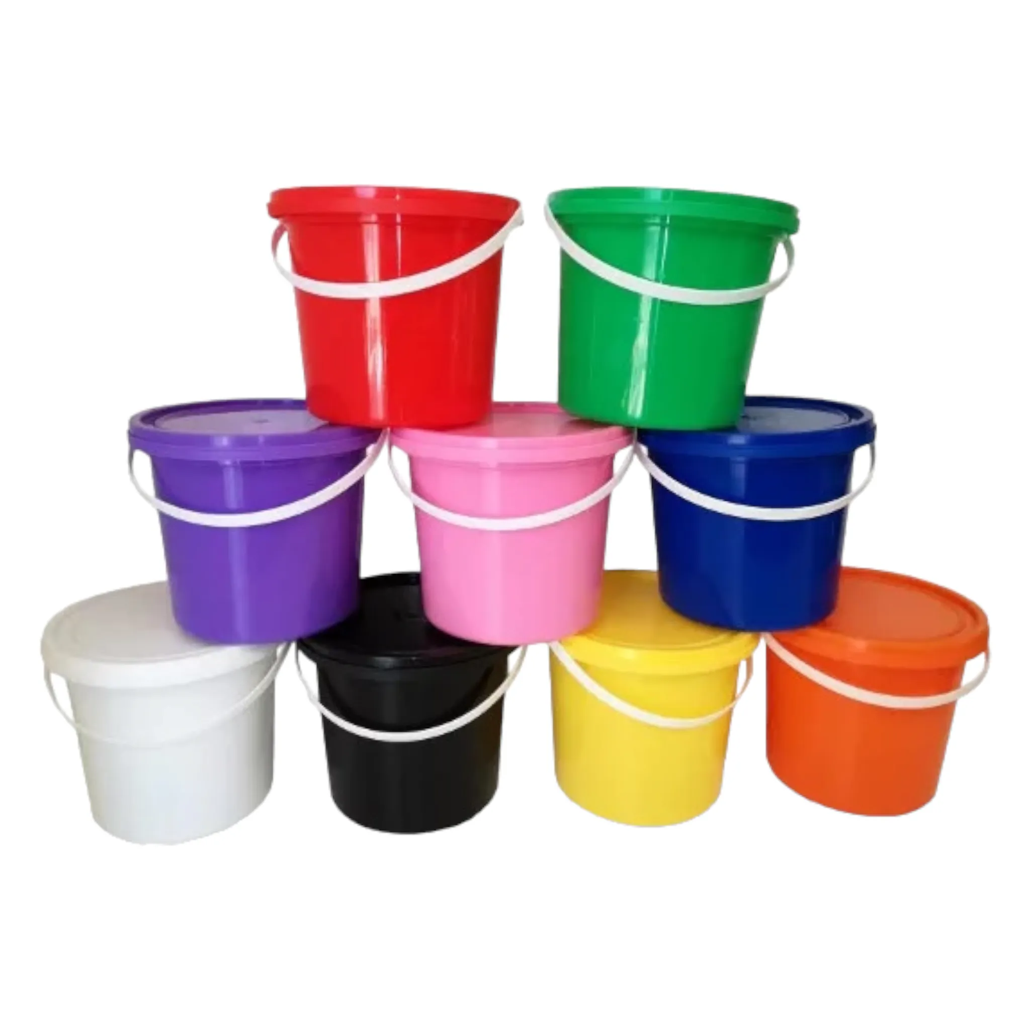 1L Plastic Bucket - Party Bucket Air Tight Lid