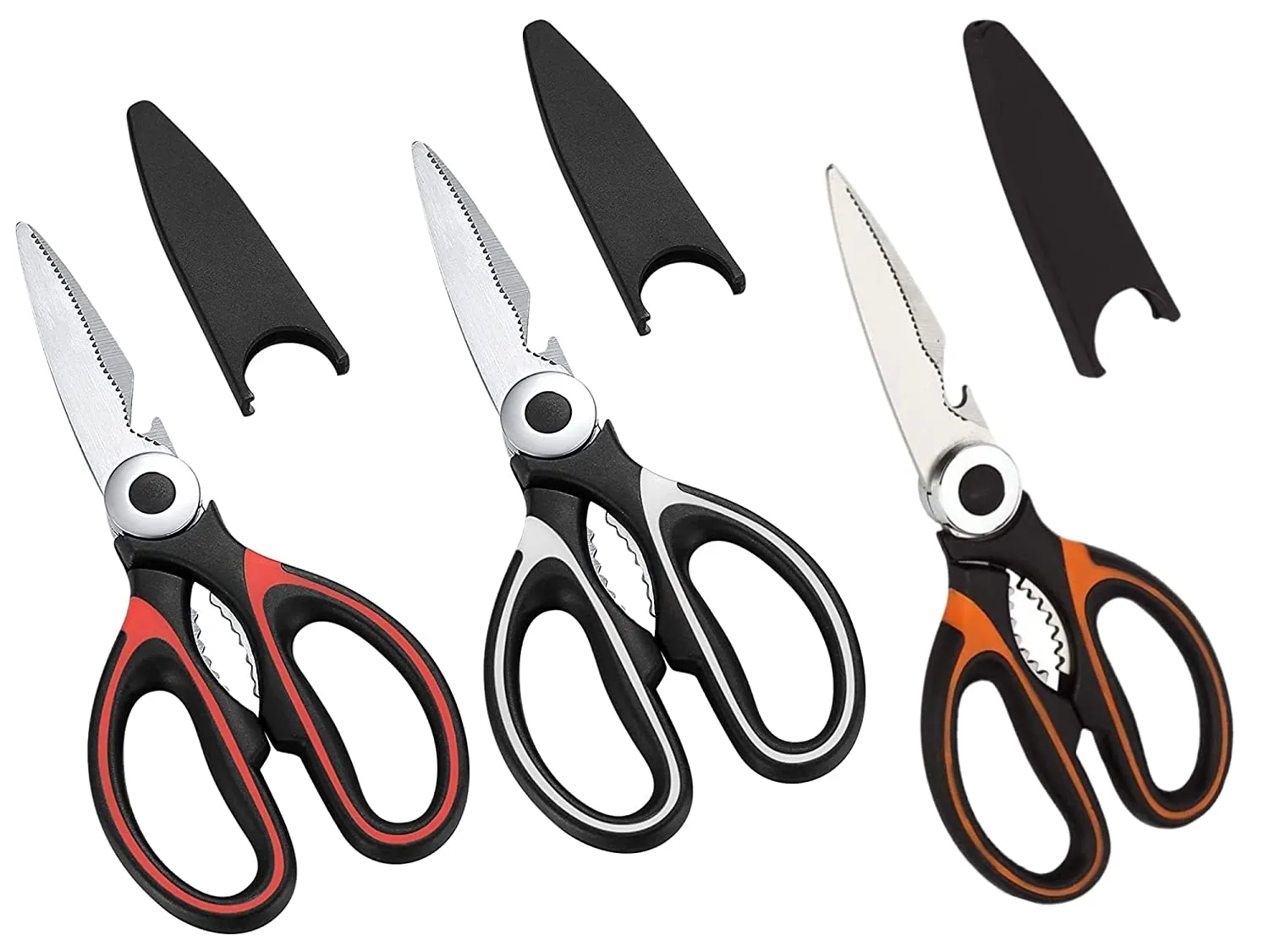 1pcs Heavy Duty Scissors for Kitchen Use / Multi-Function Kitchen Scissors Ultra Sharp Random Color