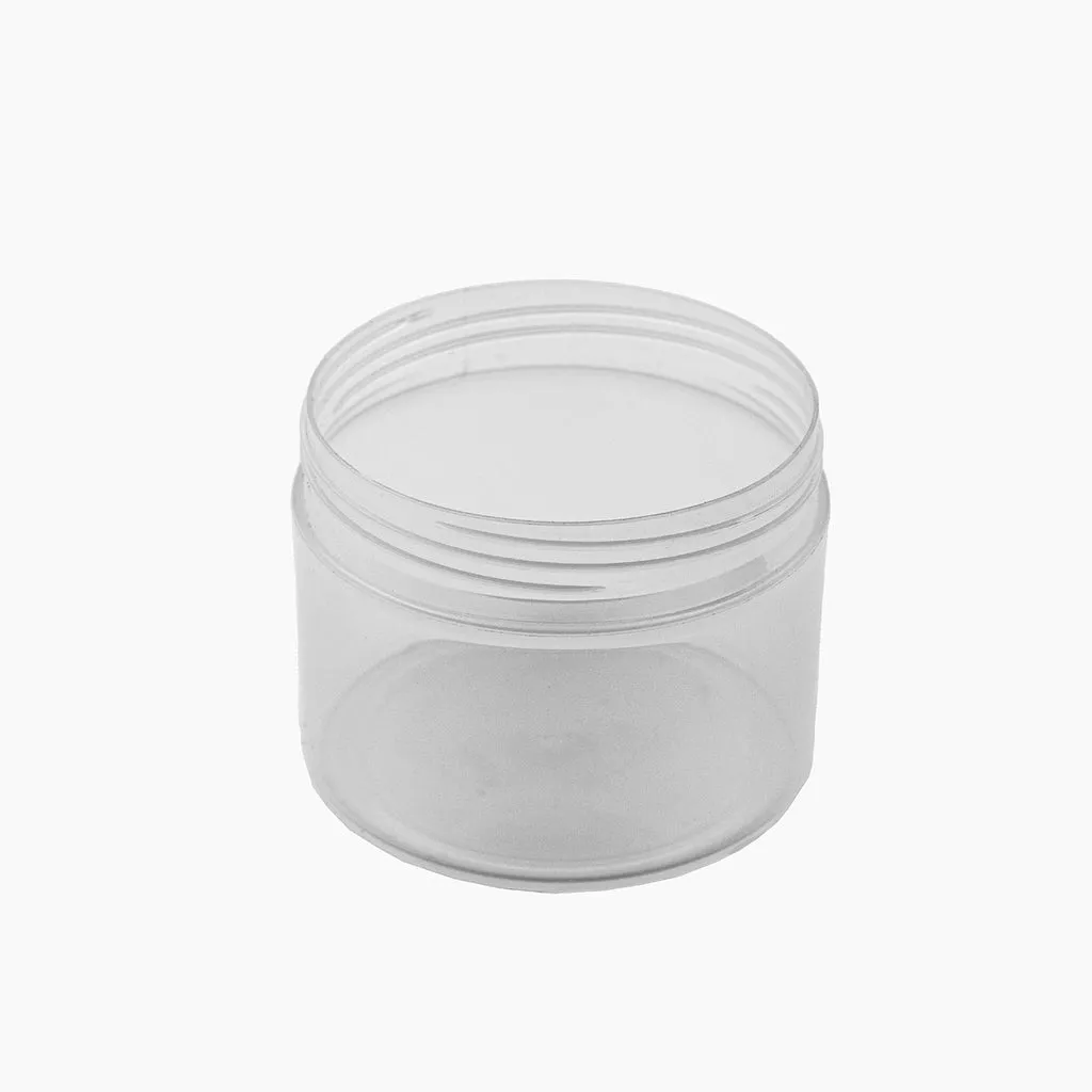 200ml PET Plastic Cosmetic Jar Bottle with Clear Lid WDP200