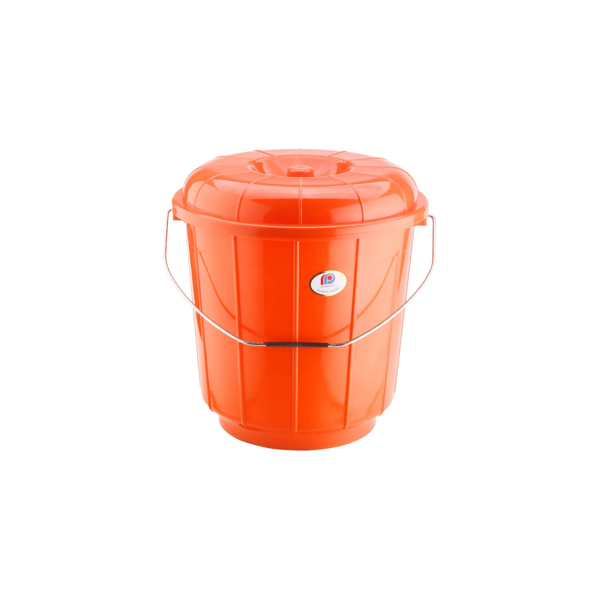 20L Plastic Bucket with Lid &  Steel Handle 120WL