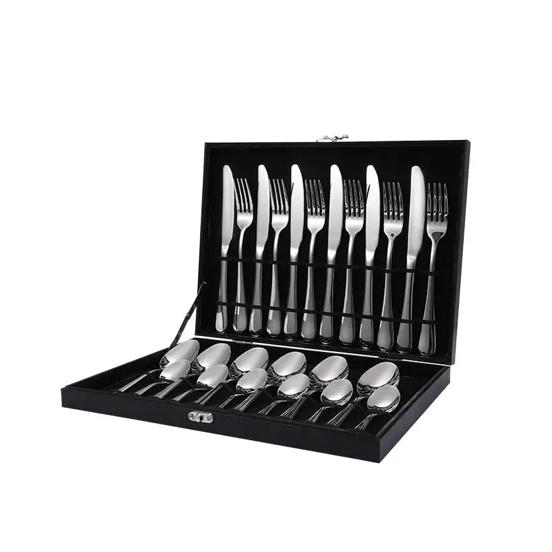 24 Piece Stainless Steel Cutlery Set In Box -24Ssc01