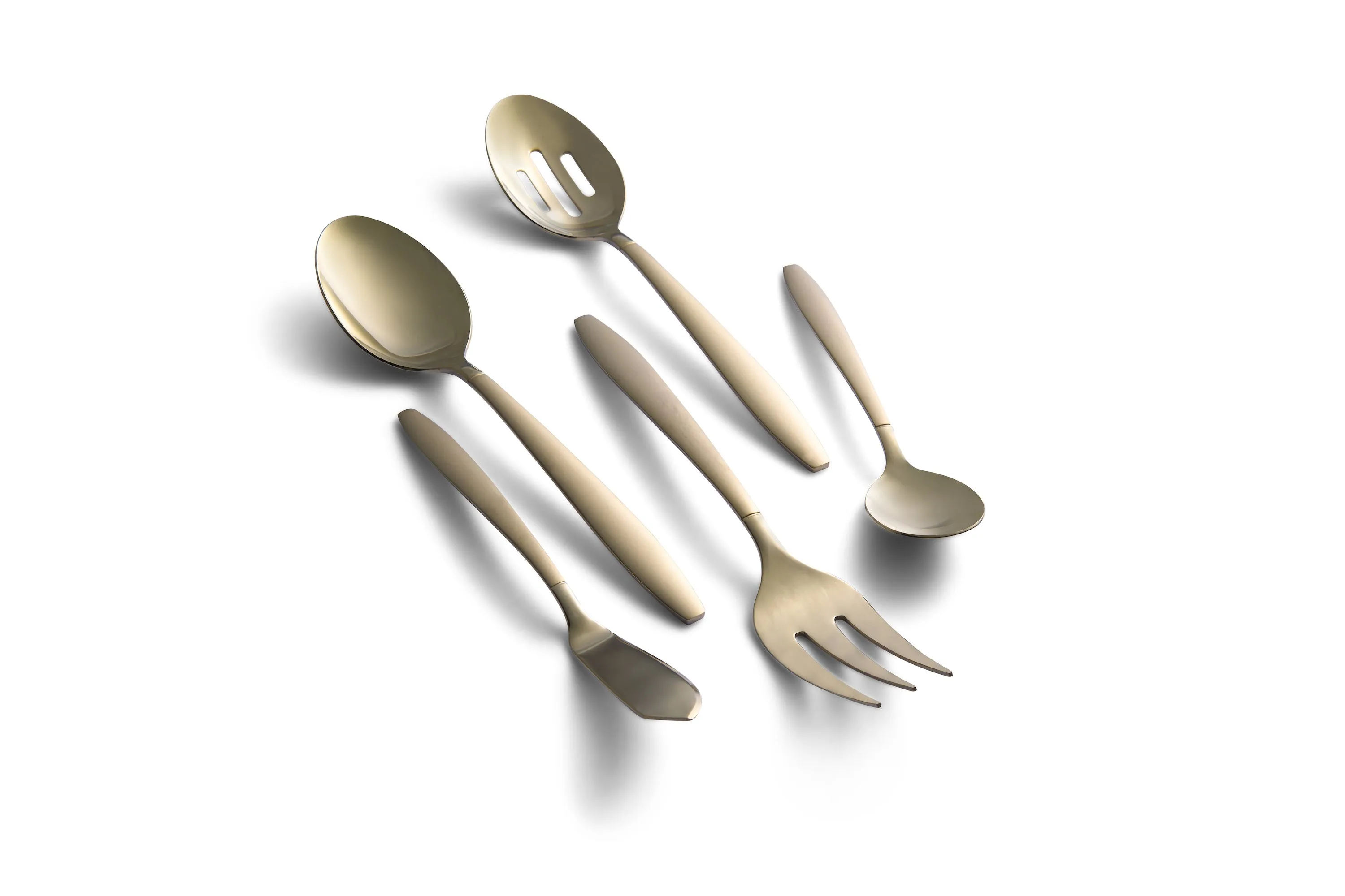 45-Piece Stainless Steel Flatware Set