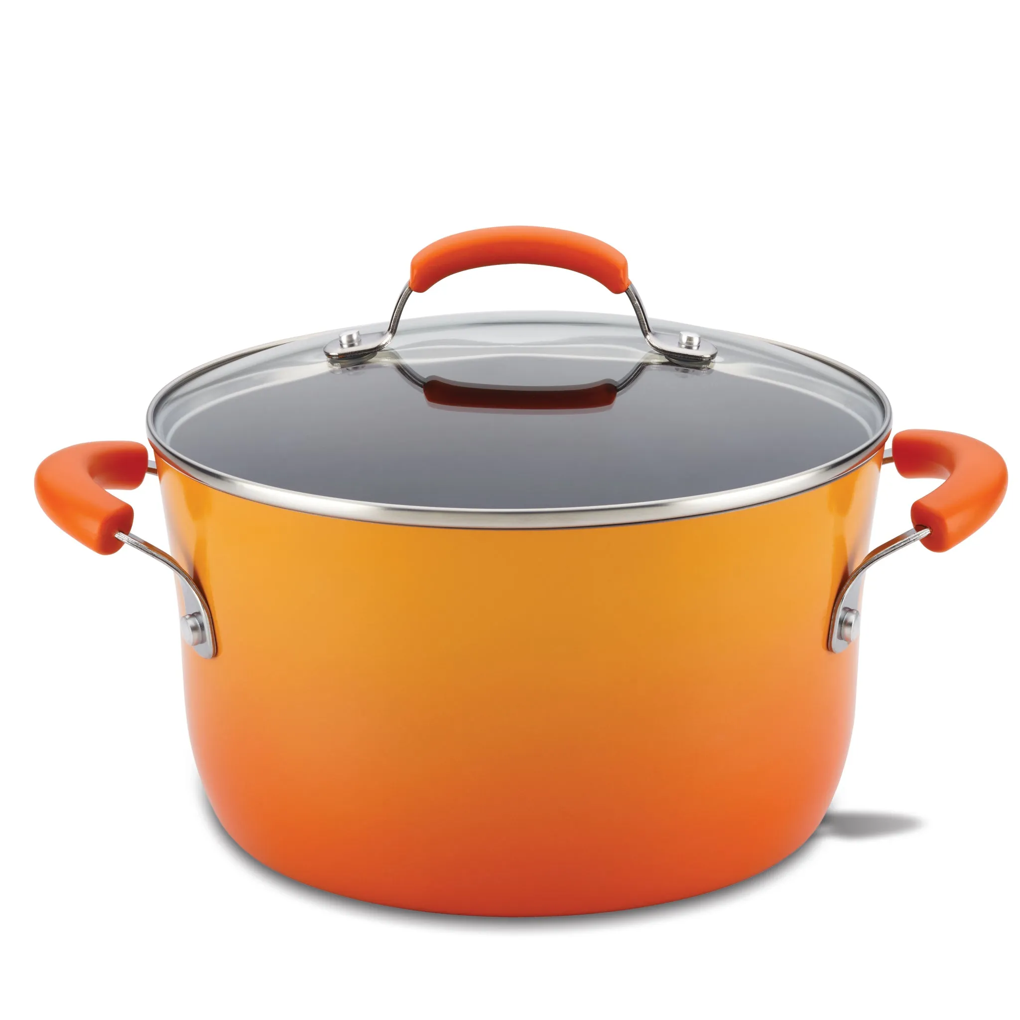 6-Quart Hard Anodized Nonstick Induction Covered Stockpot