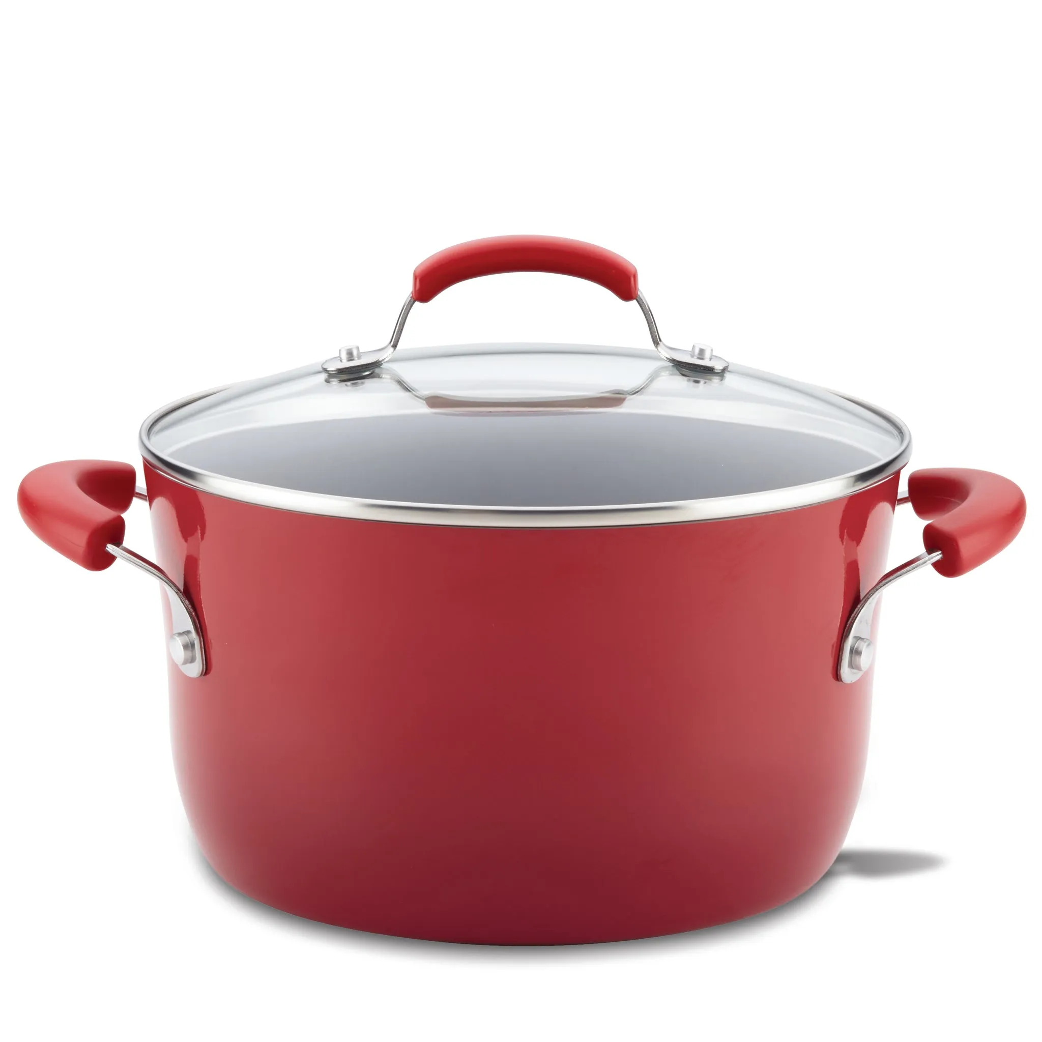 6-Quart Hard Anodized Nonstick Induction Covered Stockpot