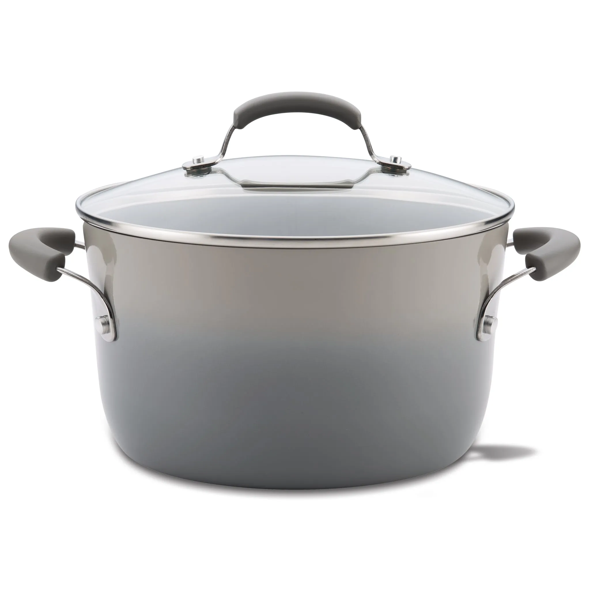 6-Quart Hard Anodized Nonstick Induction Covered Stockpot