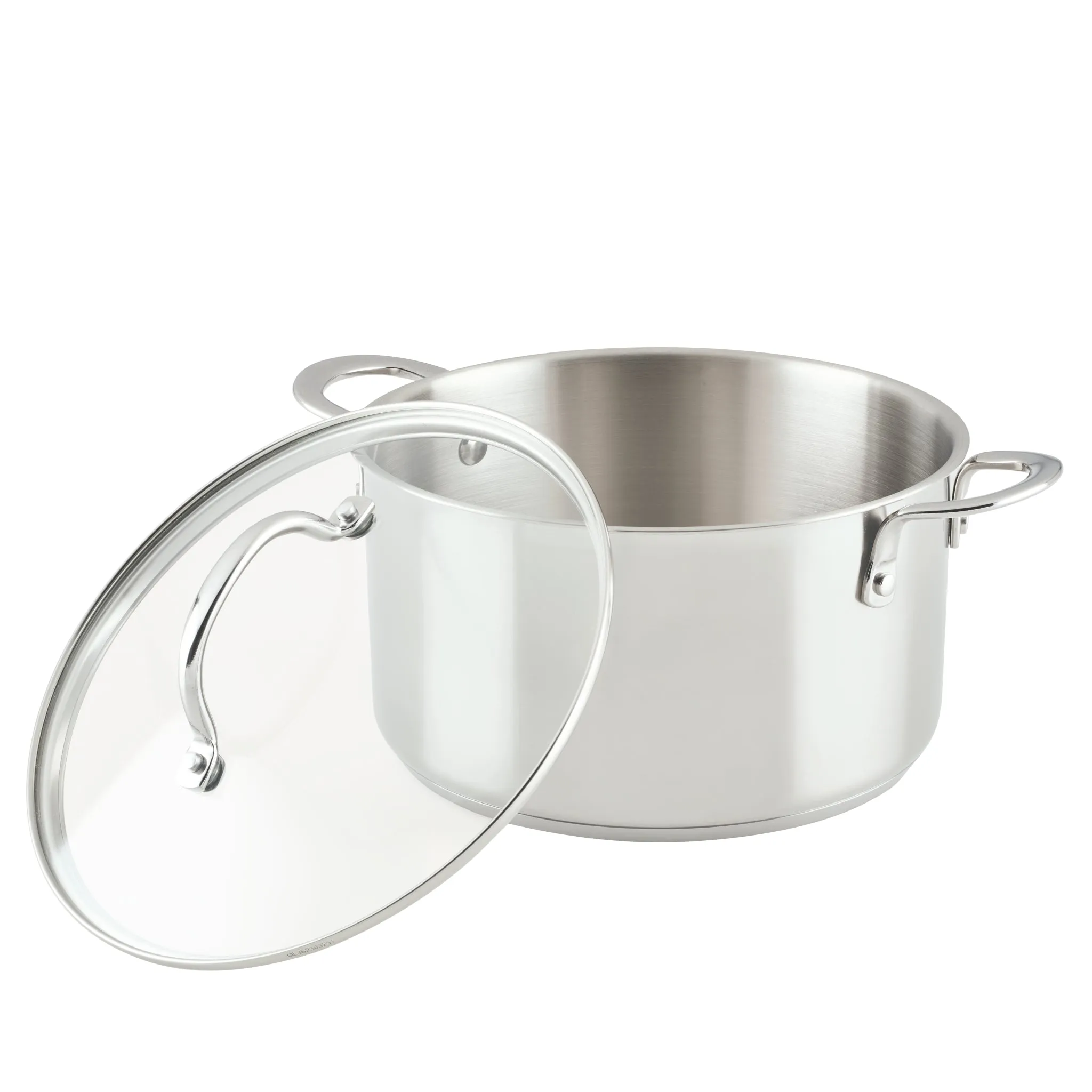 6-Quart Stainless Steel Induction Stockpot with Lid