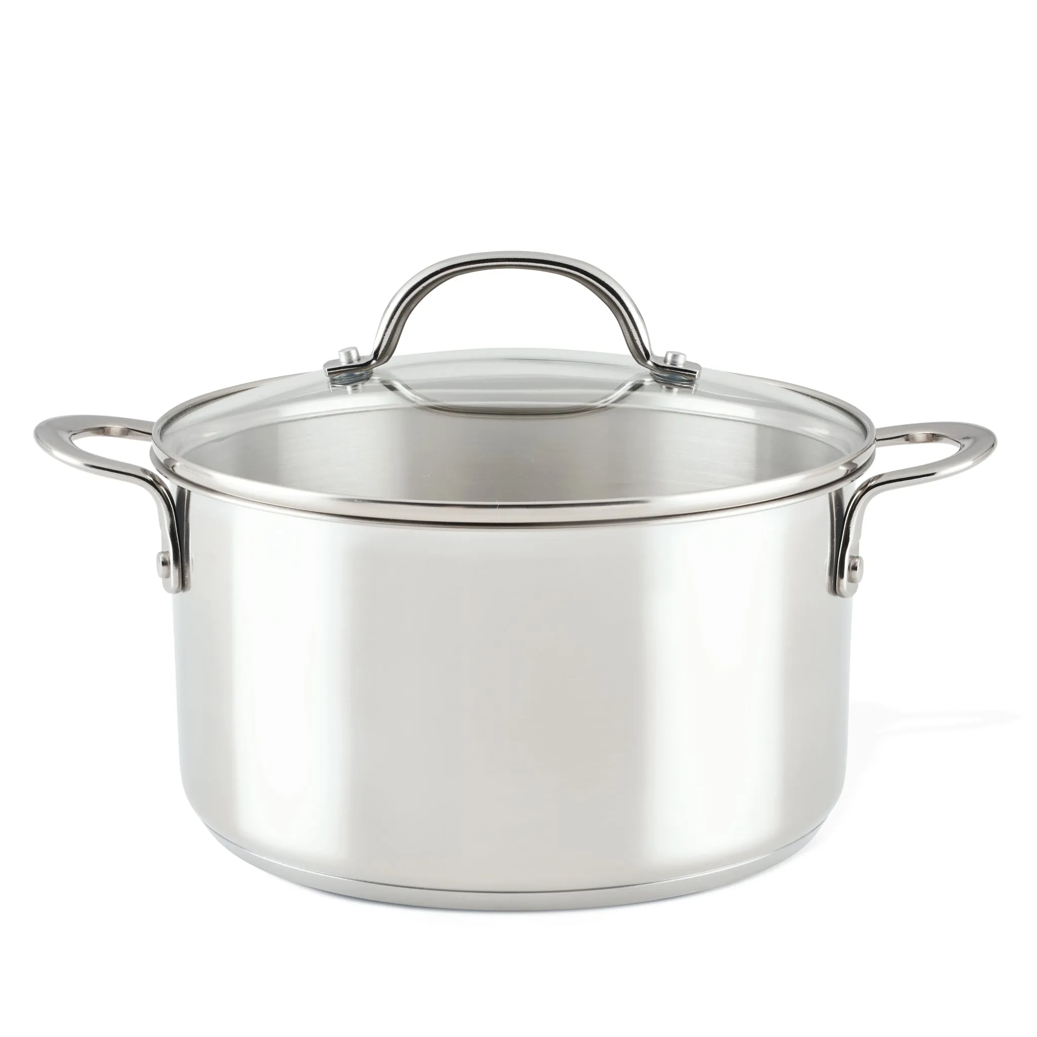 6-Quart Stainless Steel Induction Stockpot with Lid