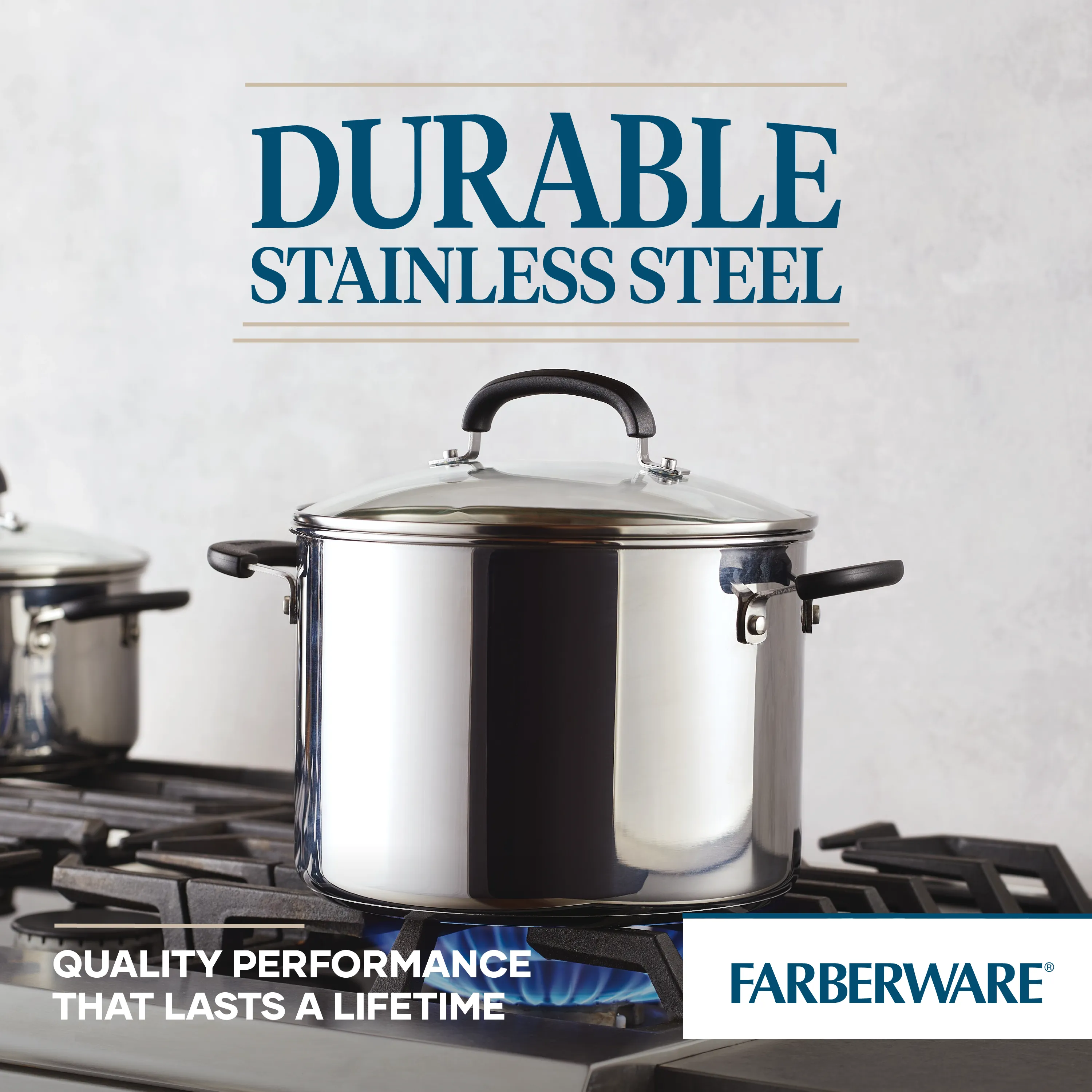 8-Quart Stainless Steel Stockpot