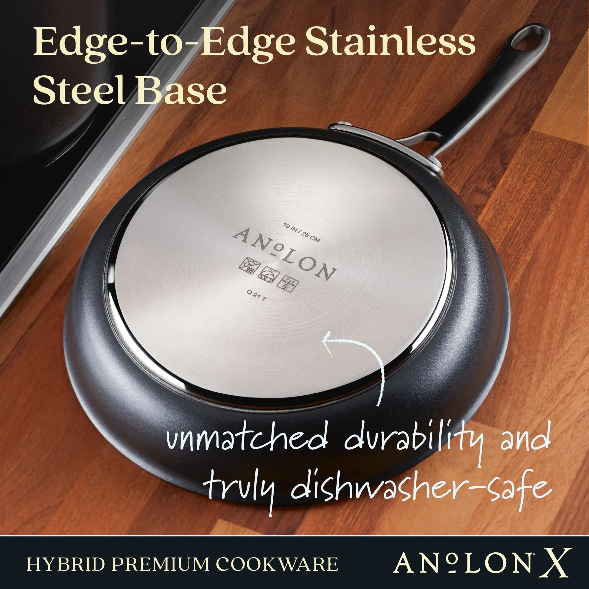 8.25-Inch and 10-Inch Hybrid Nonstick Frying Pan Set