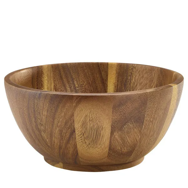 Acacia Wood Bowl 20Dia x 10cm- Pack 1