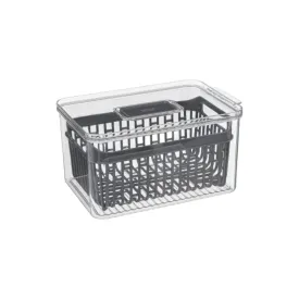 Acrylic Tidy Fridge Organiser Box 24x15cm