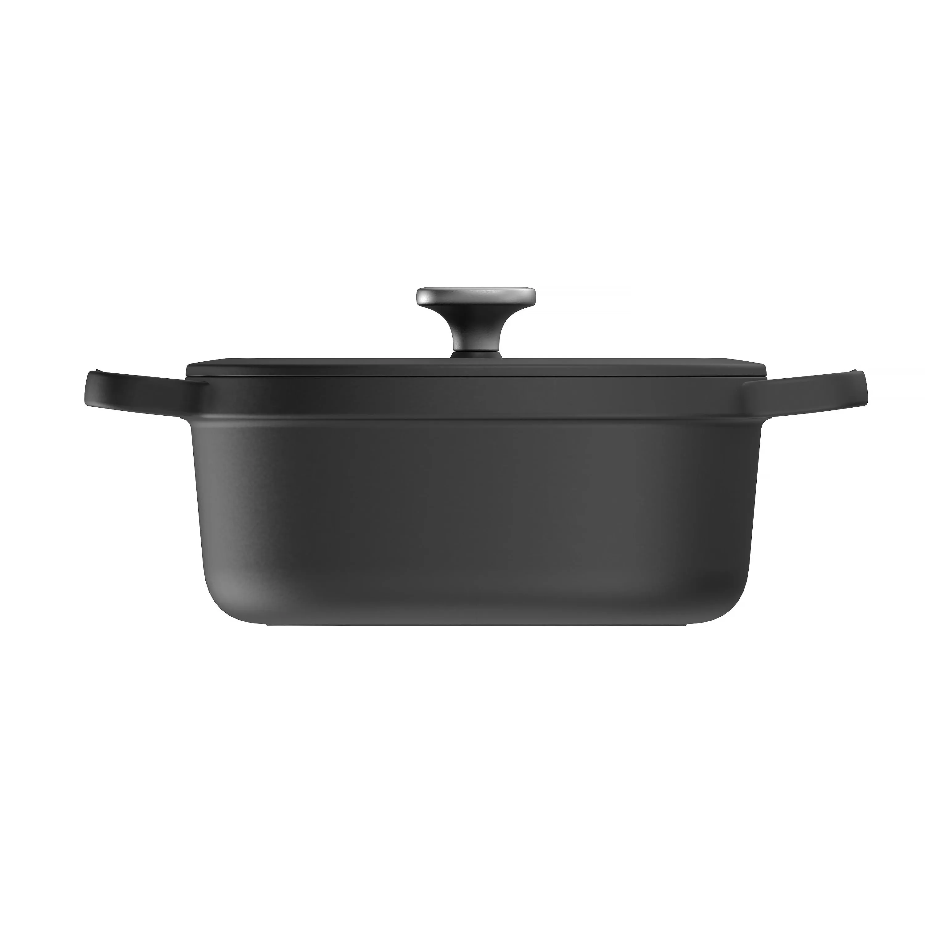 BergHOFF Leo Graphite 5qt. Enameled Cast Iron Oval Stockpot, 10.75"