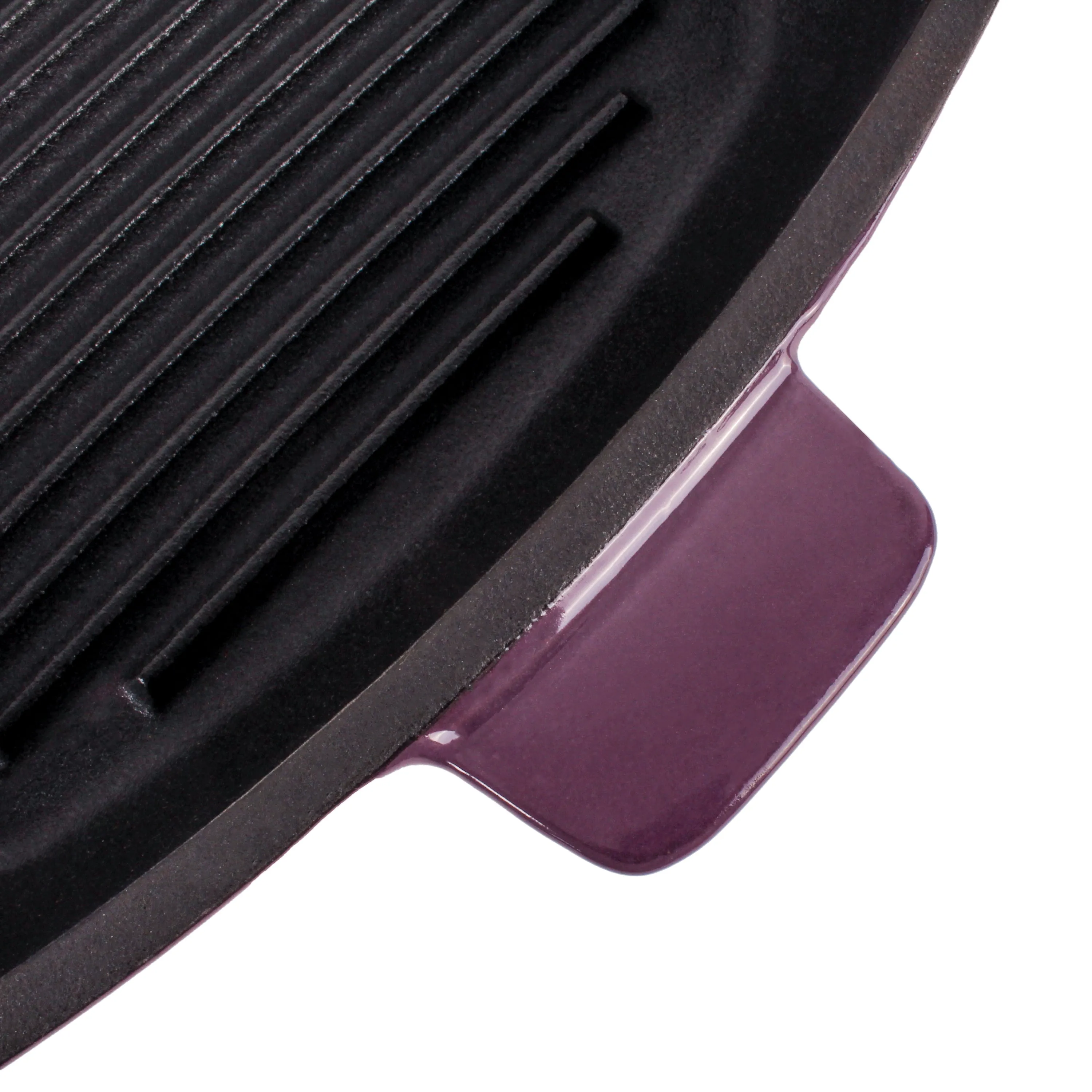 BergHOFF Neo Cast Iron Square Grill Pan 11", Purple