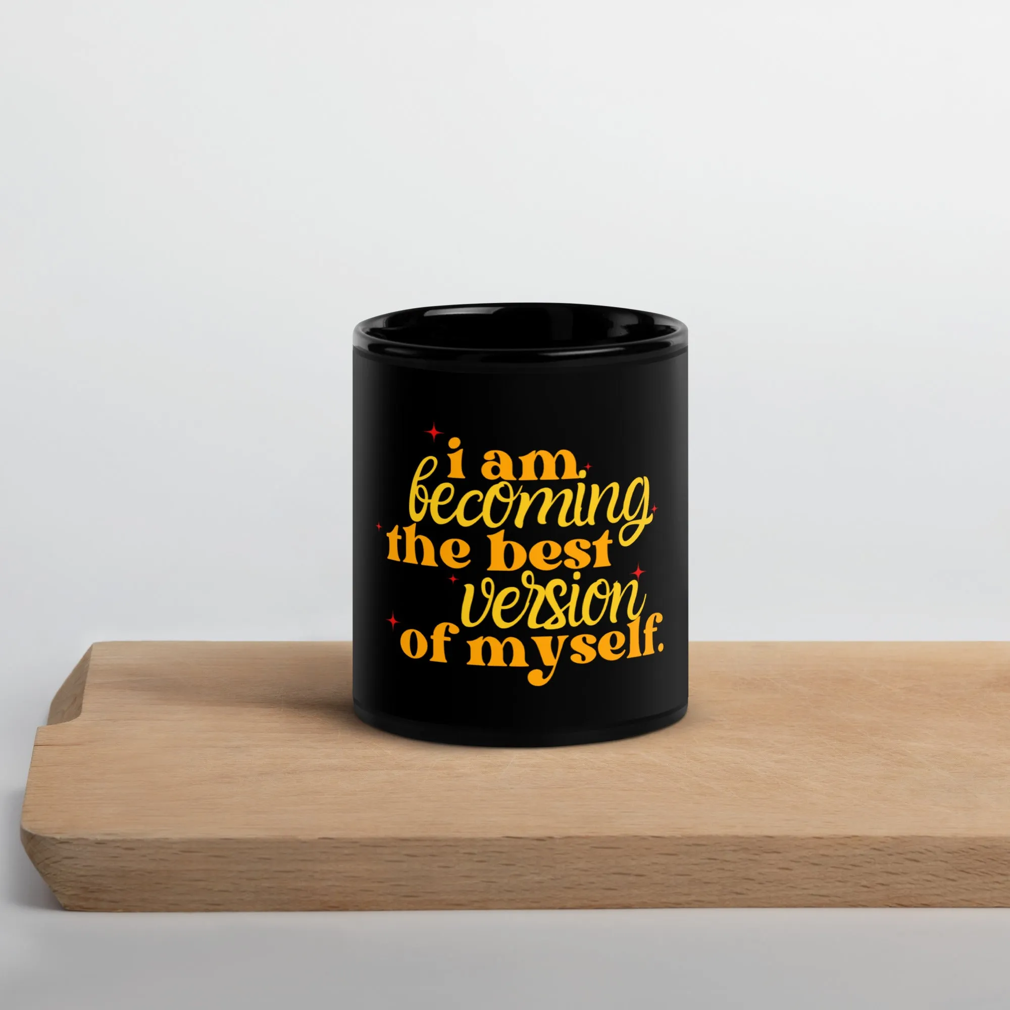 Black Glossy Mug