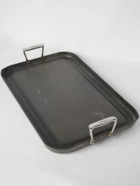 Cast iron grill pan w/ handles 13" x 20½"