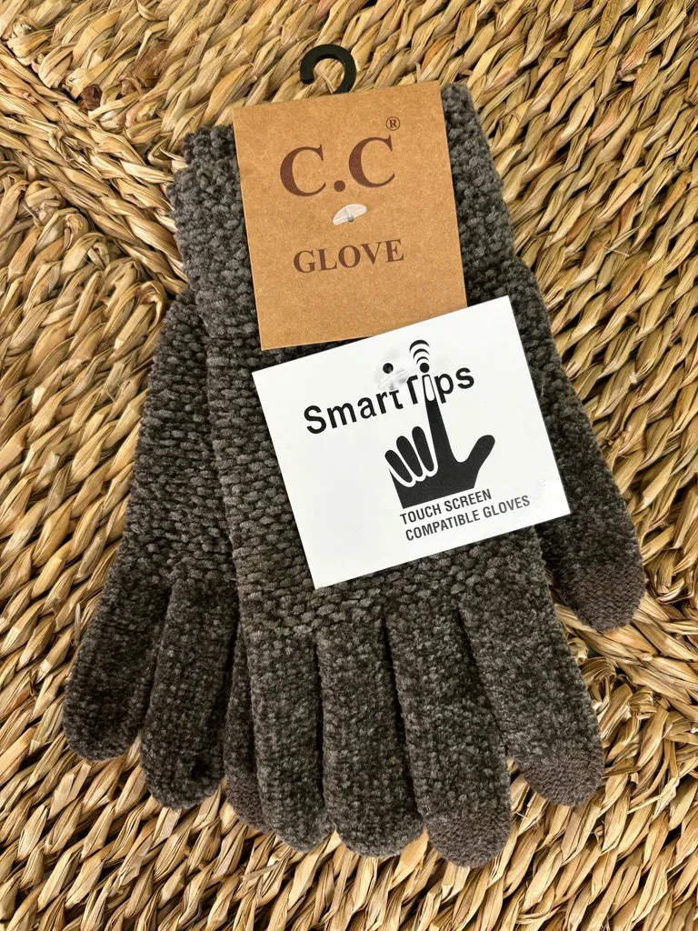 CC Eco Friendly Chenille Women's Gloves