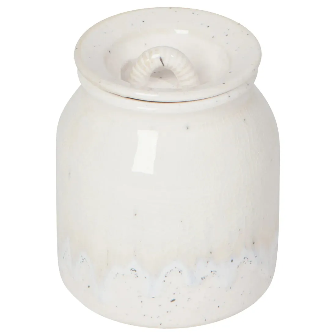 Ceramic Canister with Lid by Danica Designs