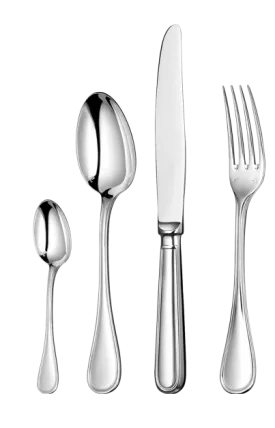 Christofle | Albi Flatware Set with Chest 24 Pcs Silver-Plated