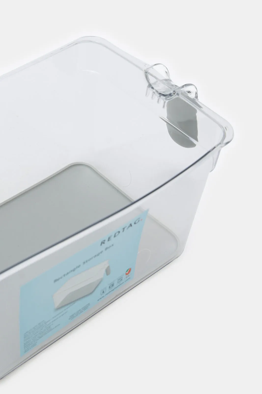 Clear Plastic Rectangle Storage Box