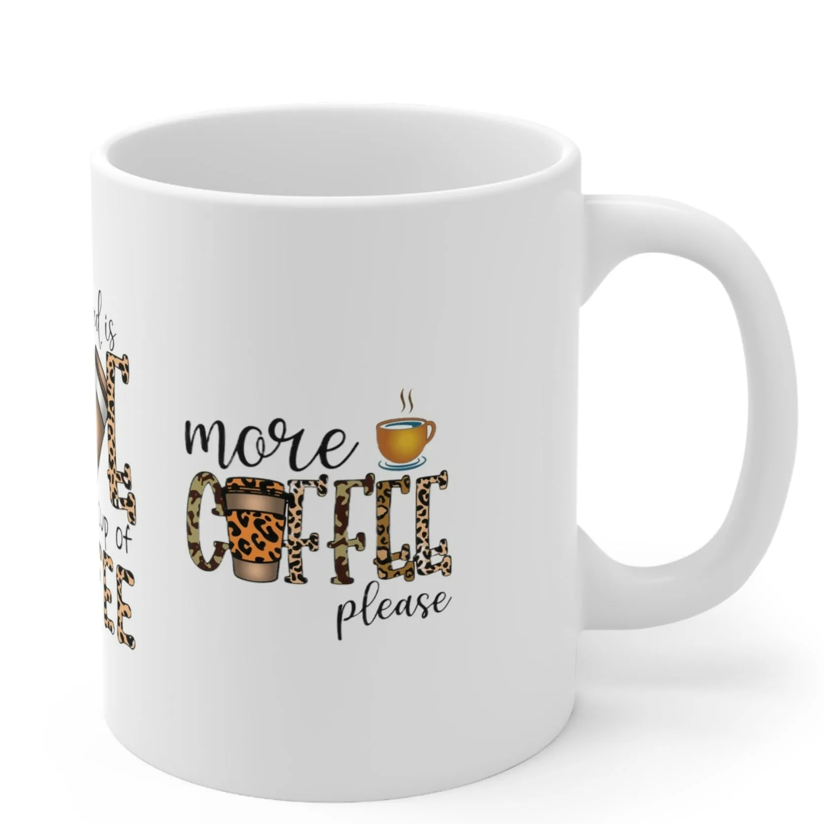 COFFEE LOVERS OFFICIAL MUG - Special Edition Three Messages in One Mug - MUGSCITY 23 - Free Shipping