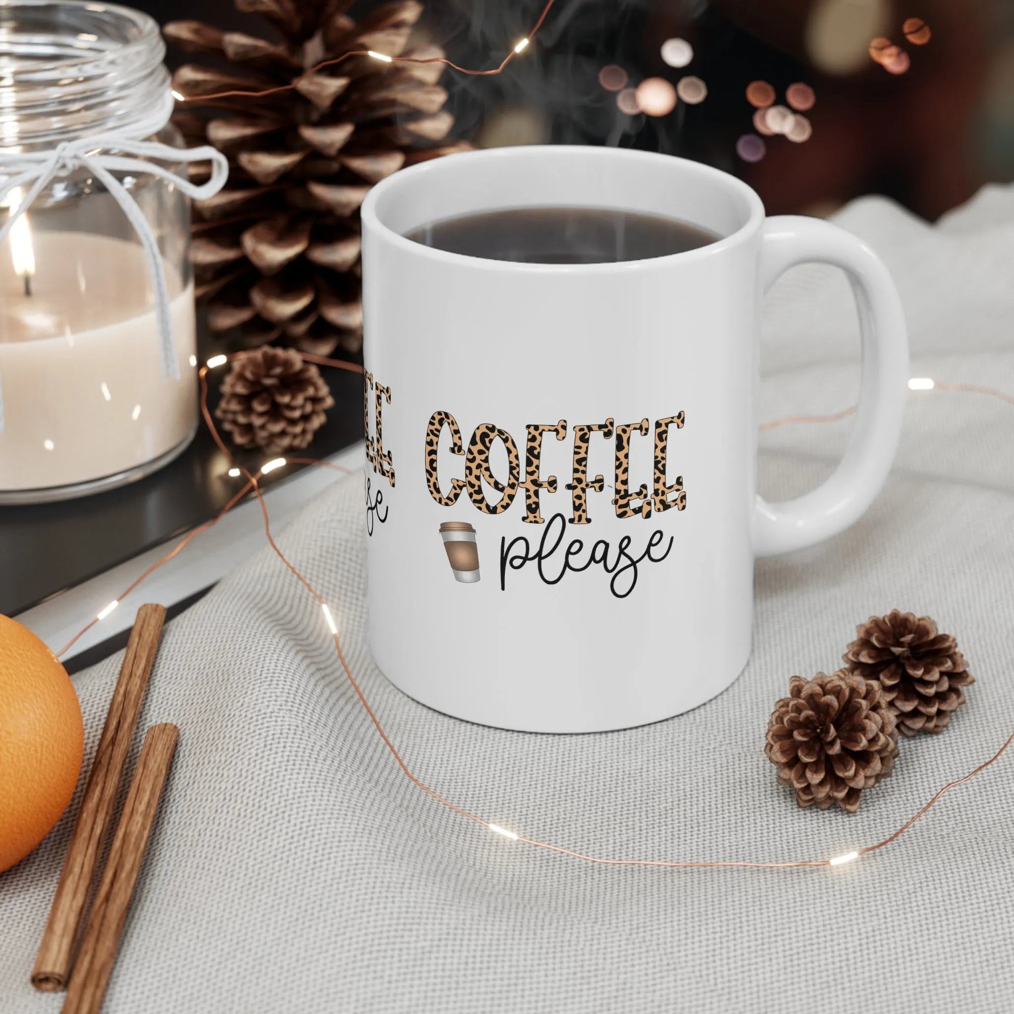 COFFEE PLEASE Coffee Lovers Mug - MUGSCITY - Free Shipping