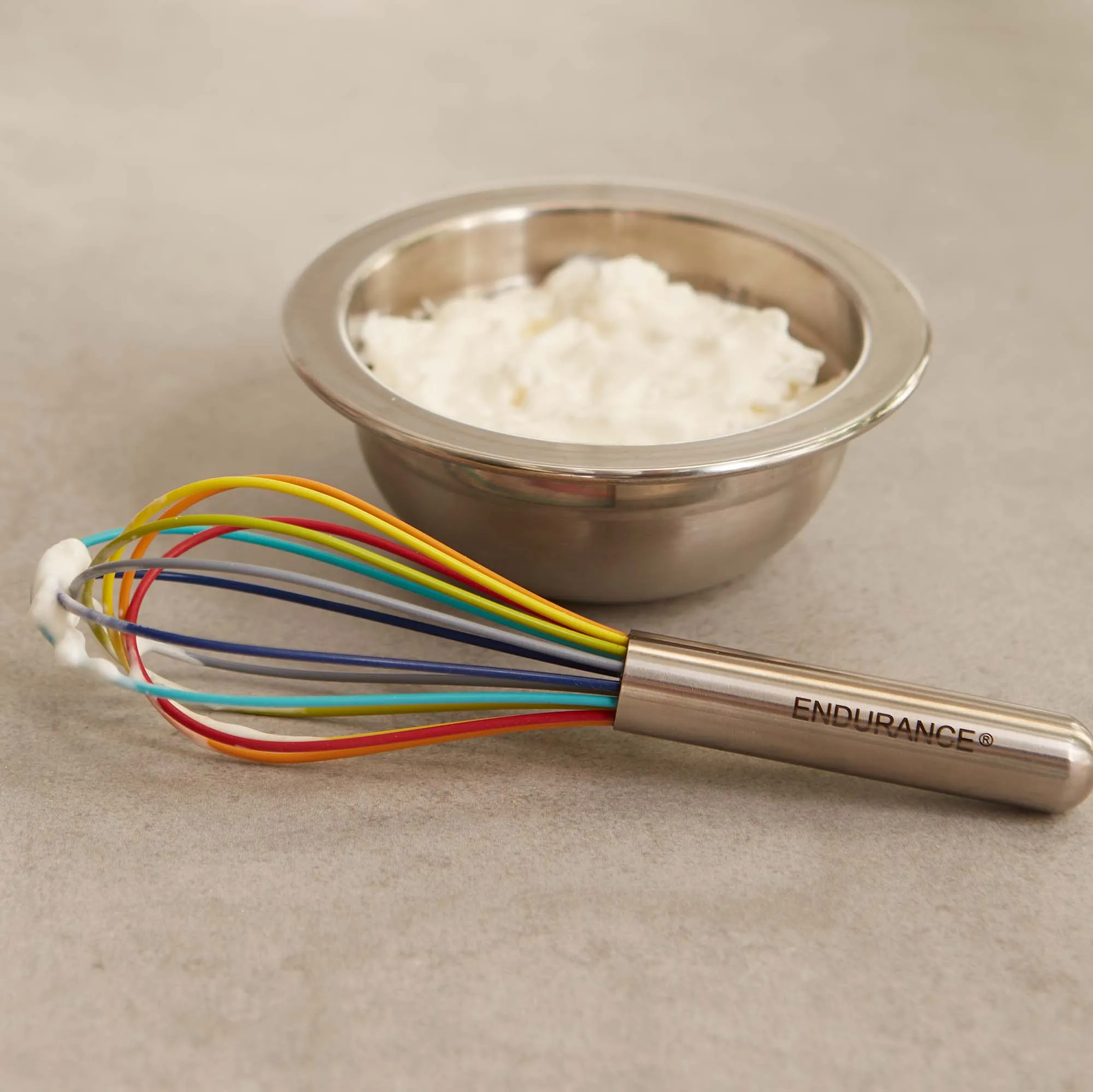 Endurance 8" Silicone Rainbow Whisk