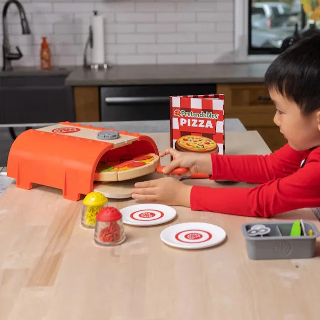 Fat Brain Toys Pretendables Backyard Pizza Set