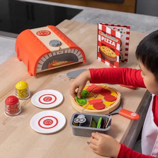 Fat Brain Toys Pretendables Backyard Pizza Set