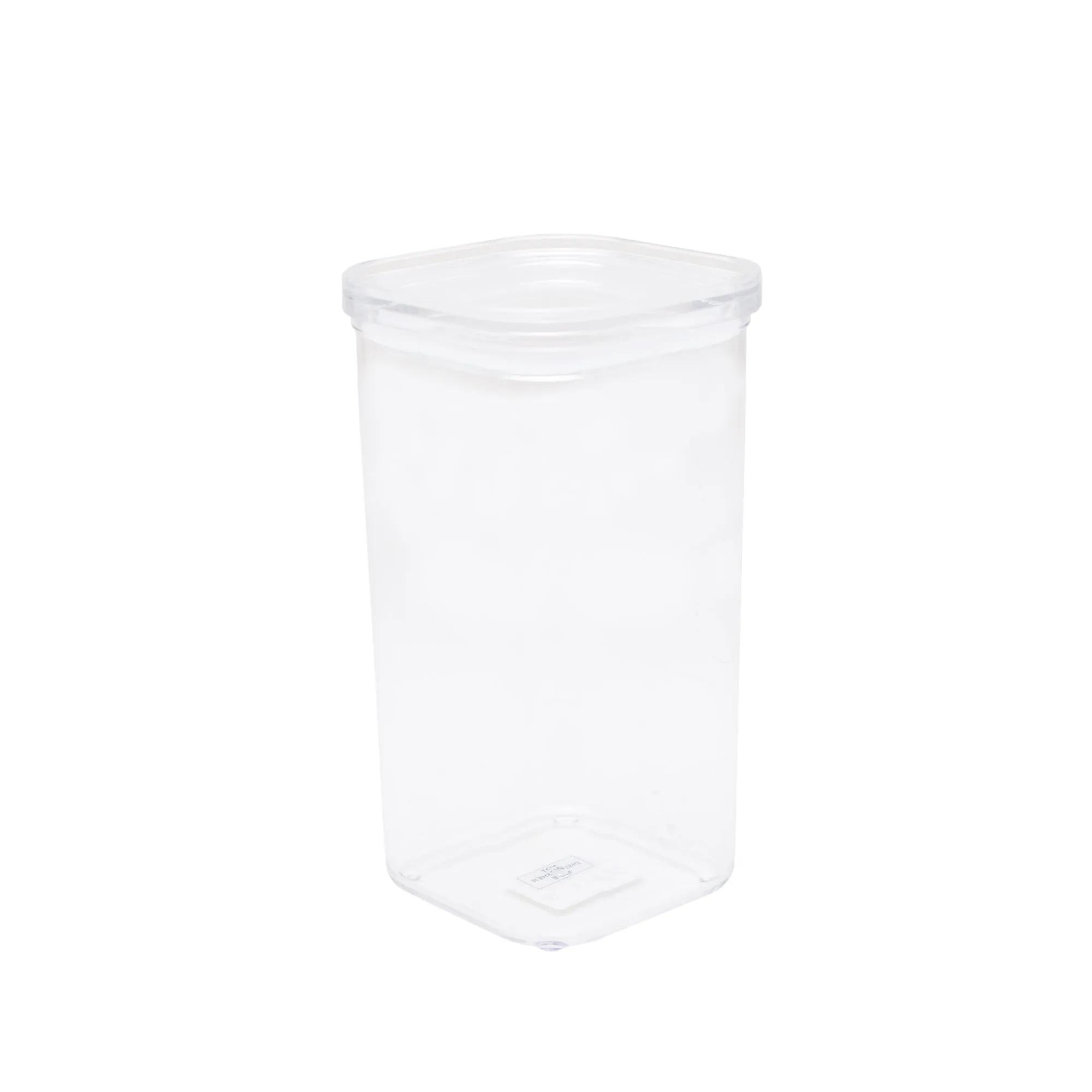 Fontal 2.3Lt Canister with Lid Clear