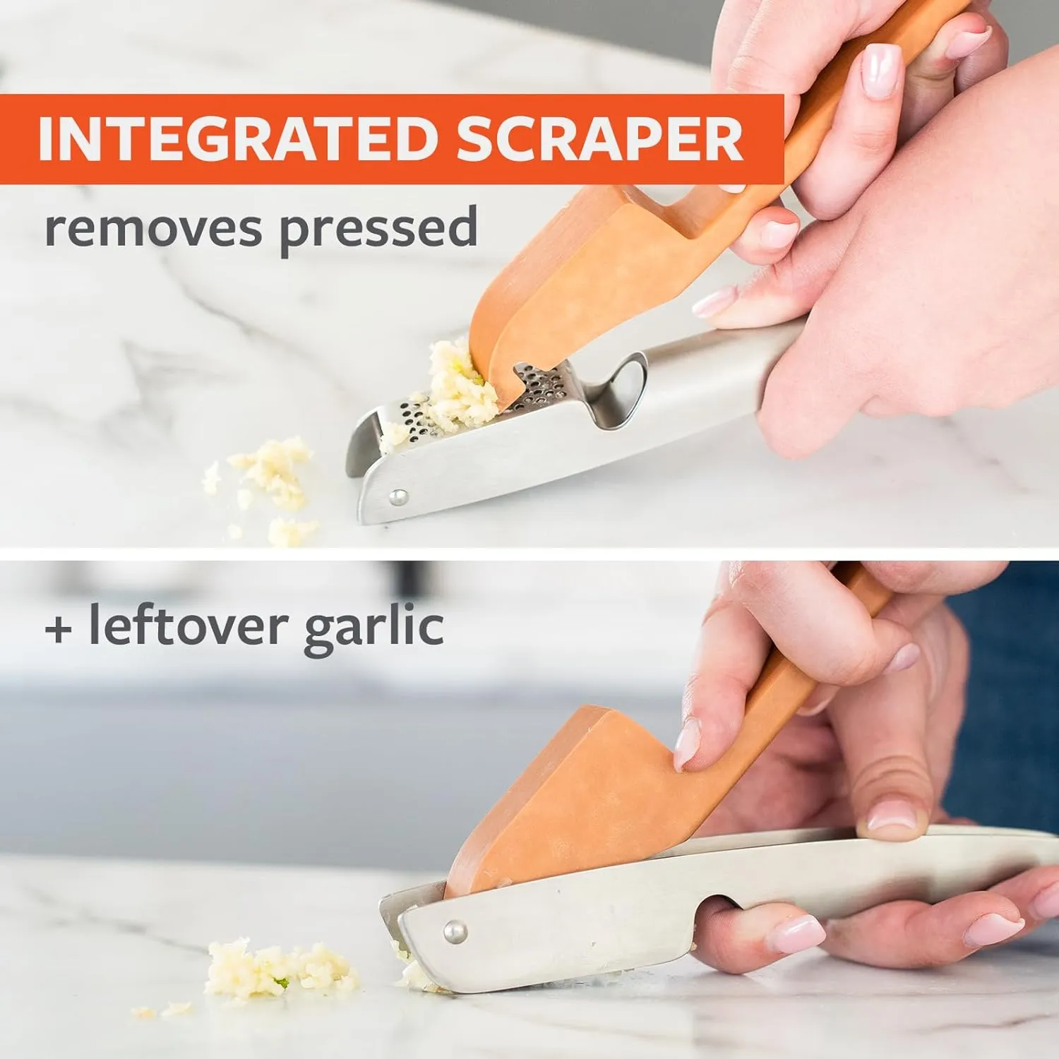 Full Circle Crushed It, Easy-Clean Garlic Press