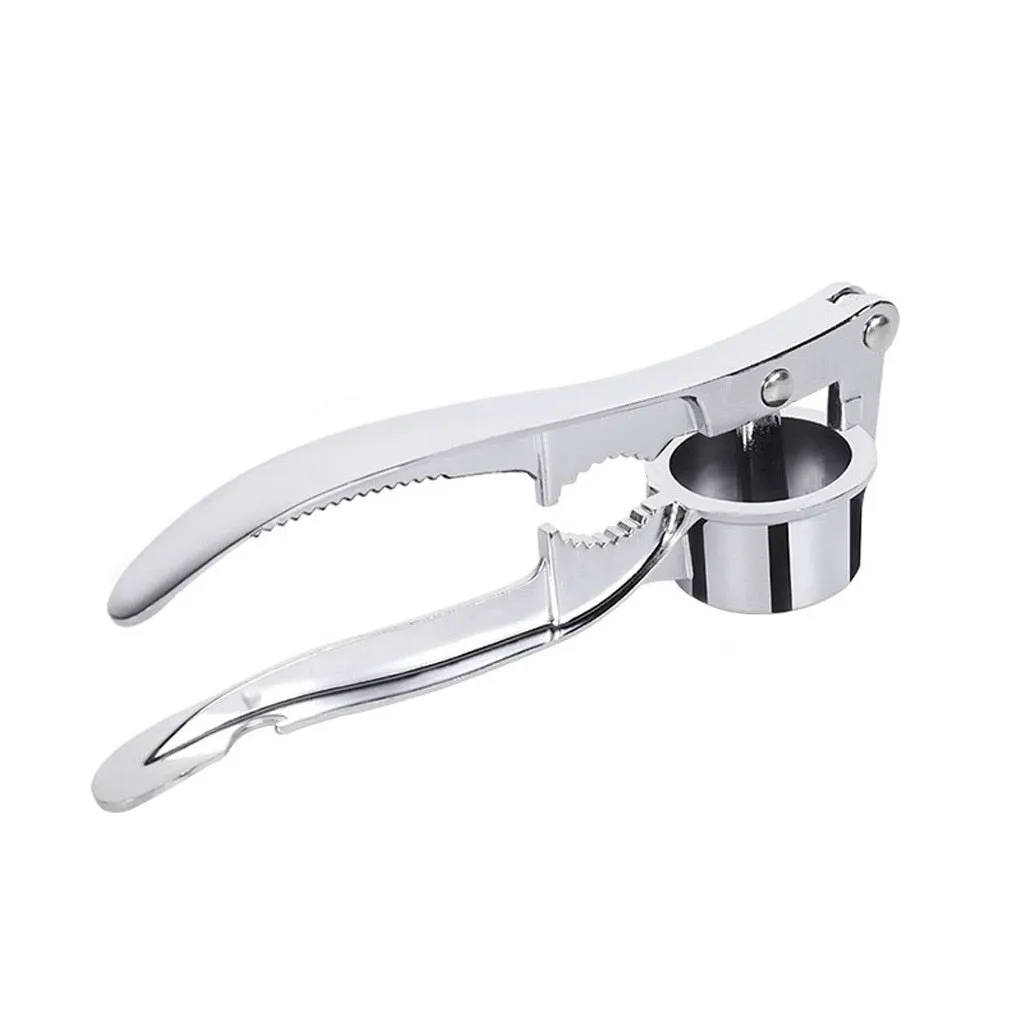 Garlic Press Crusher Squeezer Masher Home Kitchen Mincer Tool Stainless Steel