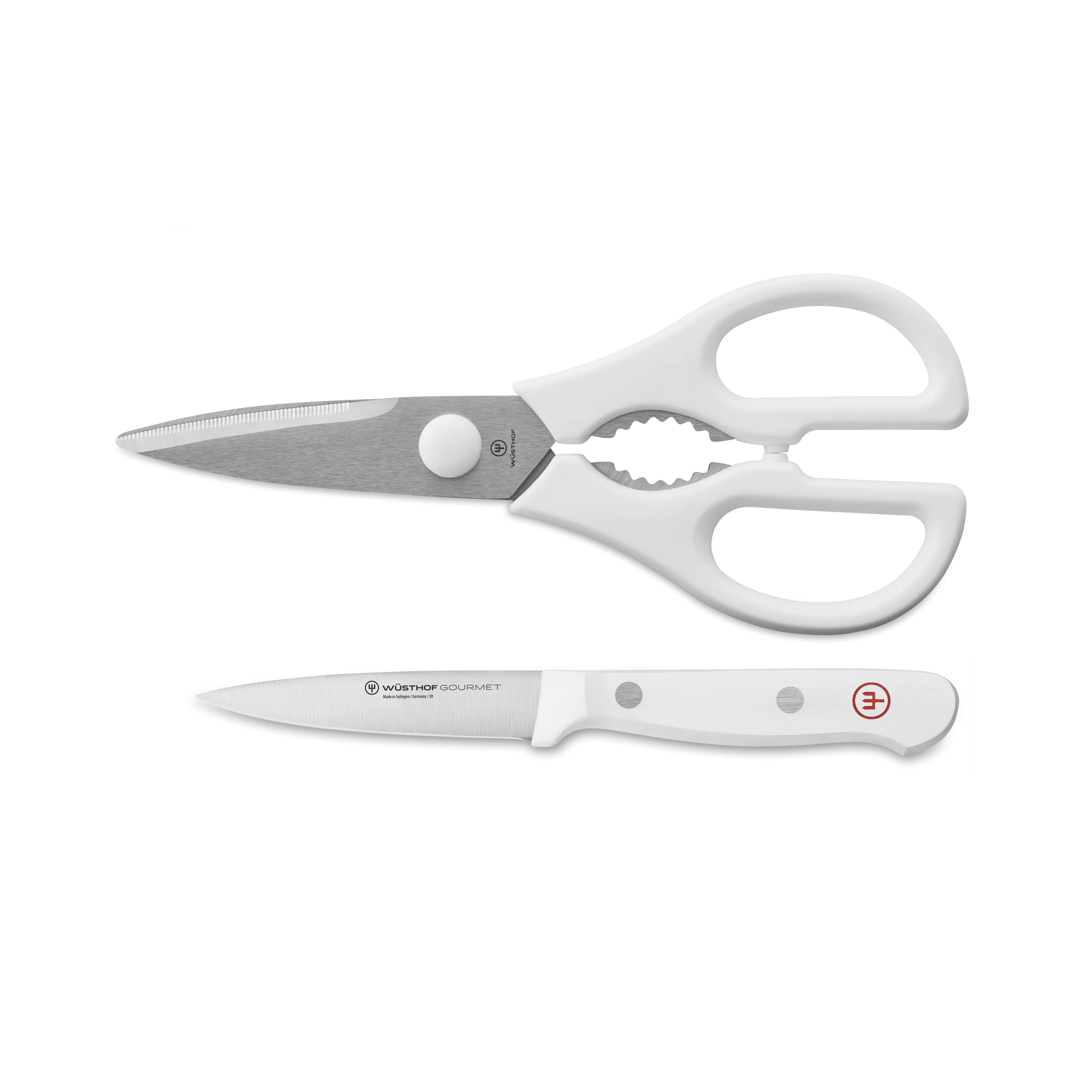 Gourmet 2-Piece Paring Knife and Shears Utility Set