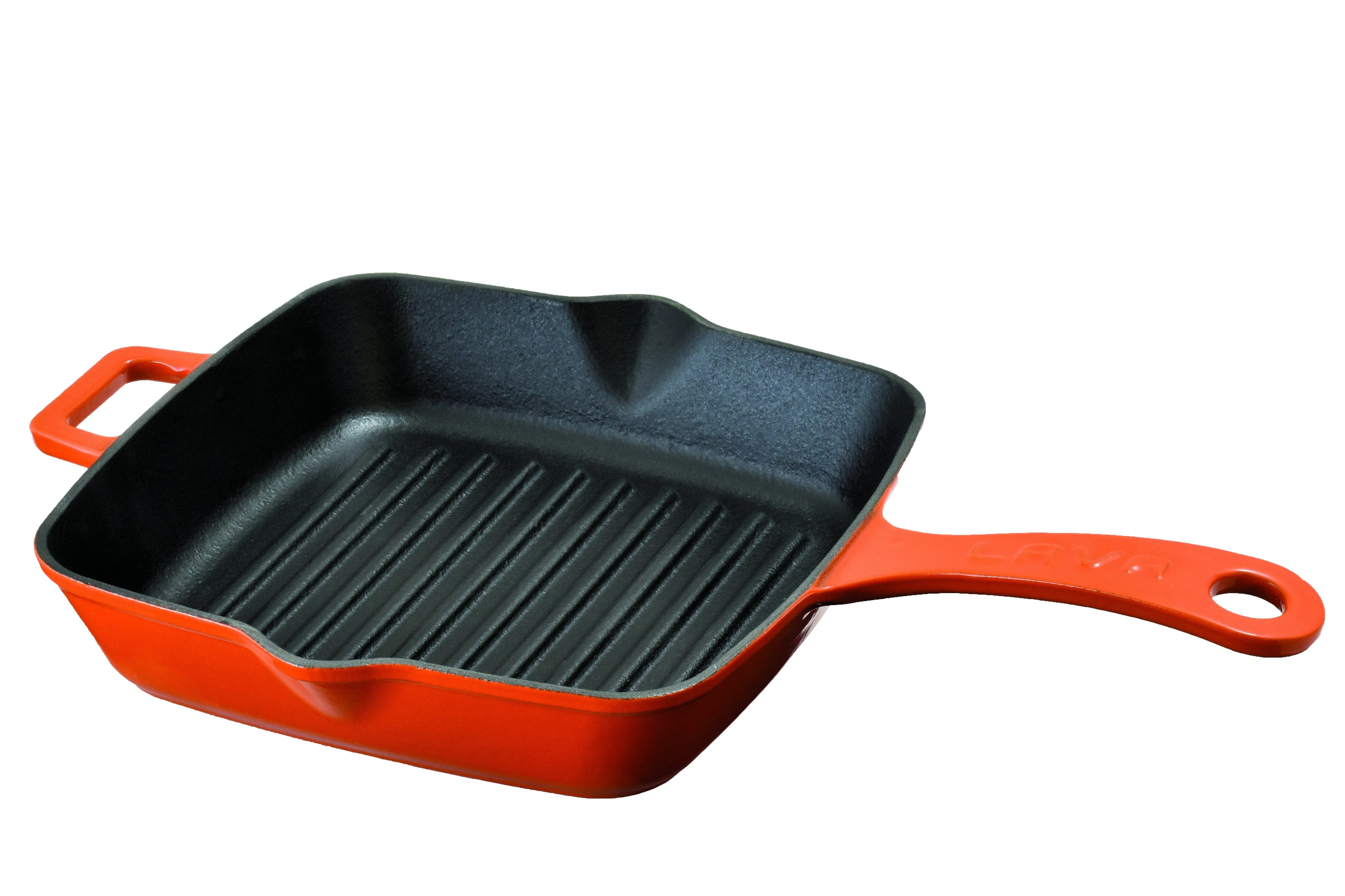 GRILL PANS W/ HANDLE & POUR SPOUTS