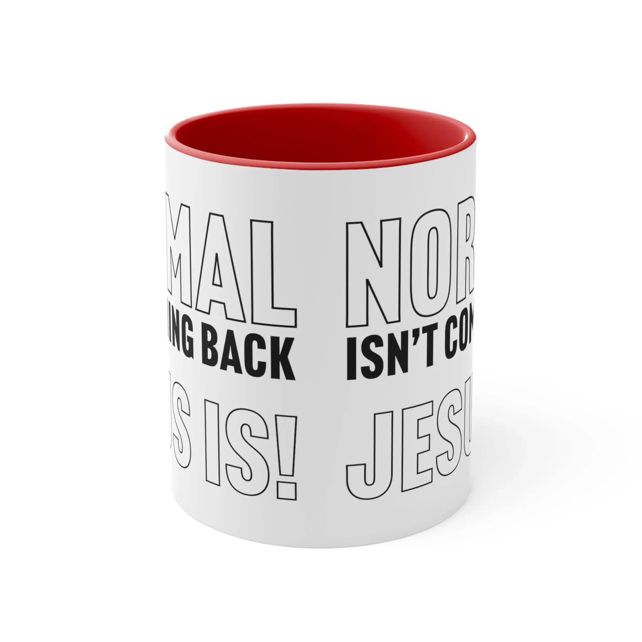 Jesus Is Mug (2 sizes, 3 colors)