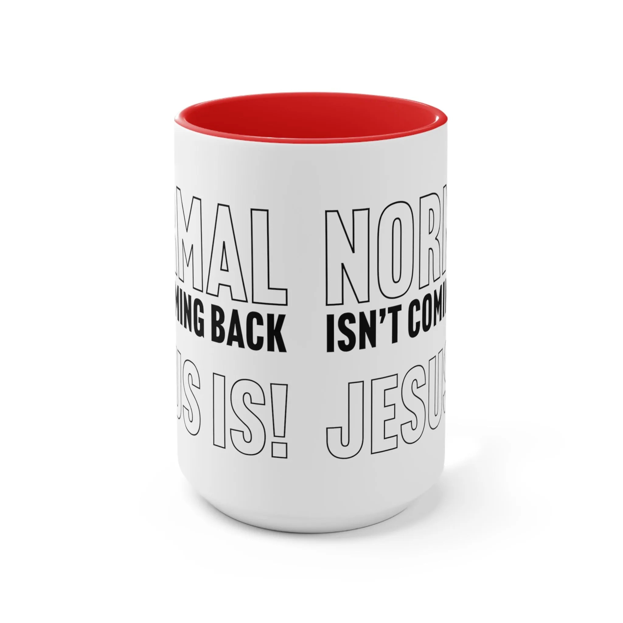 Jesus Is Mug (2 sizes, 3 colors)