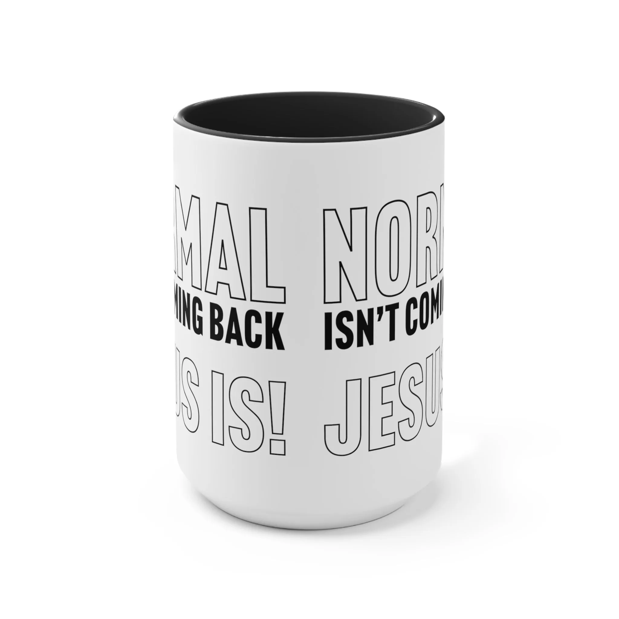 Jesus Is Mug (2 sizes, 3 colors)