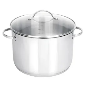 Josef Strauss Tango 20L Stainless Steel Stockpot with Glass Lid (32cm)