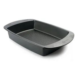 Kitchen Extras Non-Stick Roasting Pan, 16 Inch, Durable Carbon Steel  - Ecolution