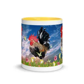 Ku-ka-re-ku! Mug with Color Inside