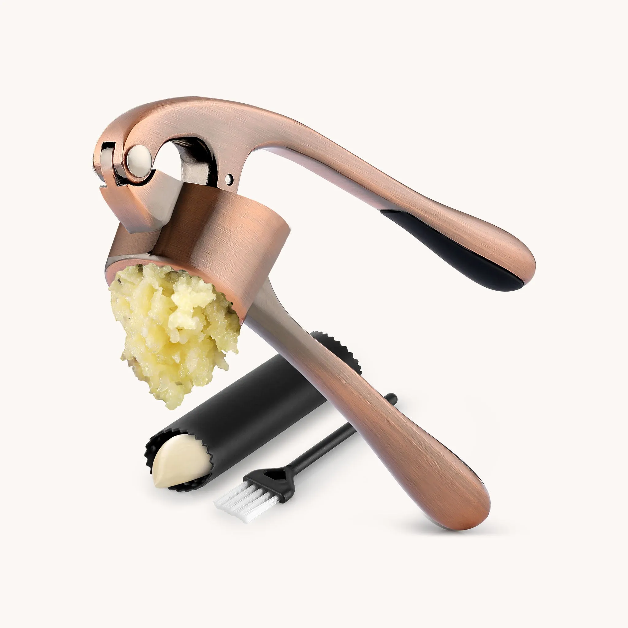 Large Garlic Press & Roller Set