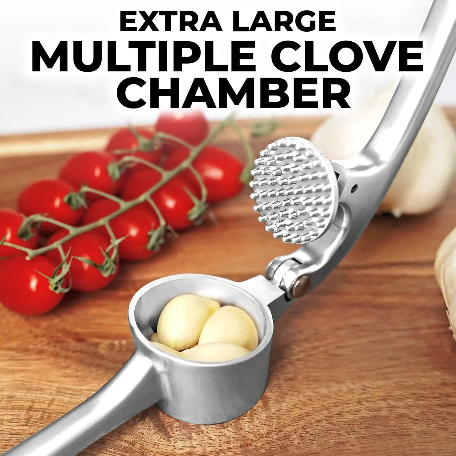 Large Garlic Press & Roller Set