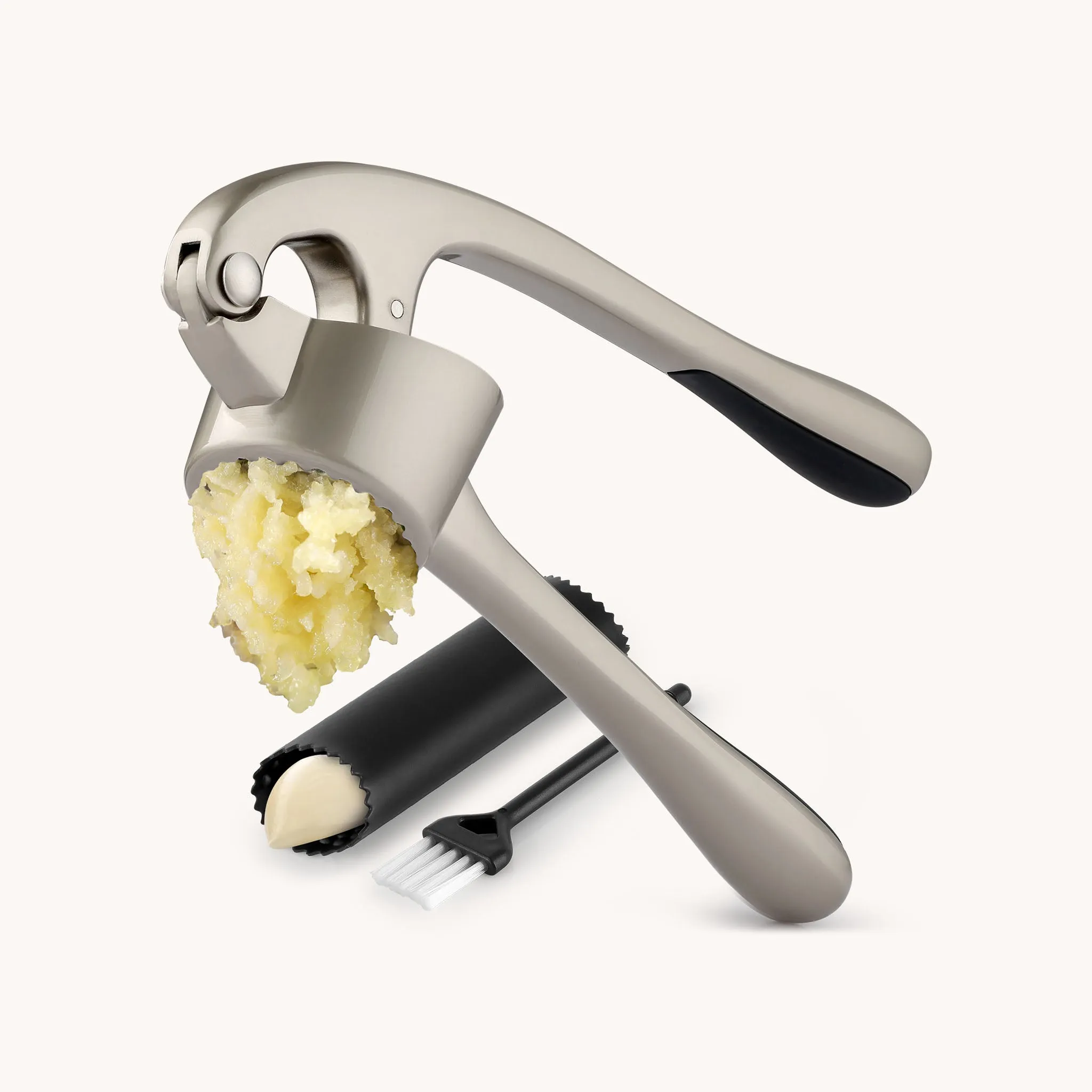 Large Garlic Press & Roller Set