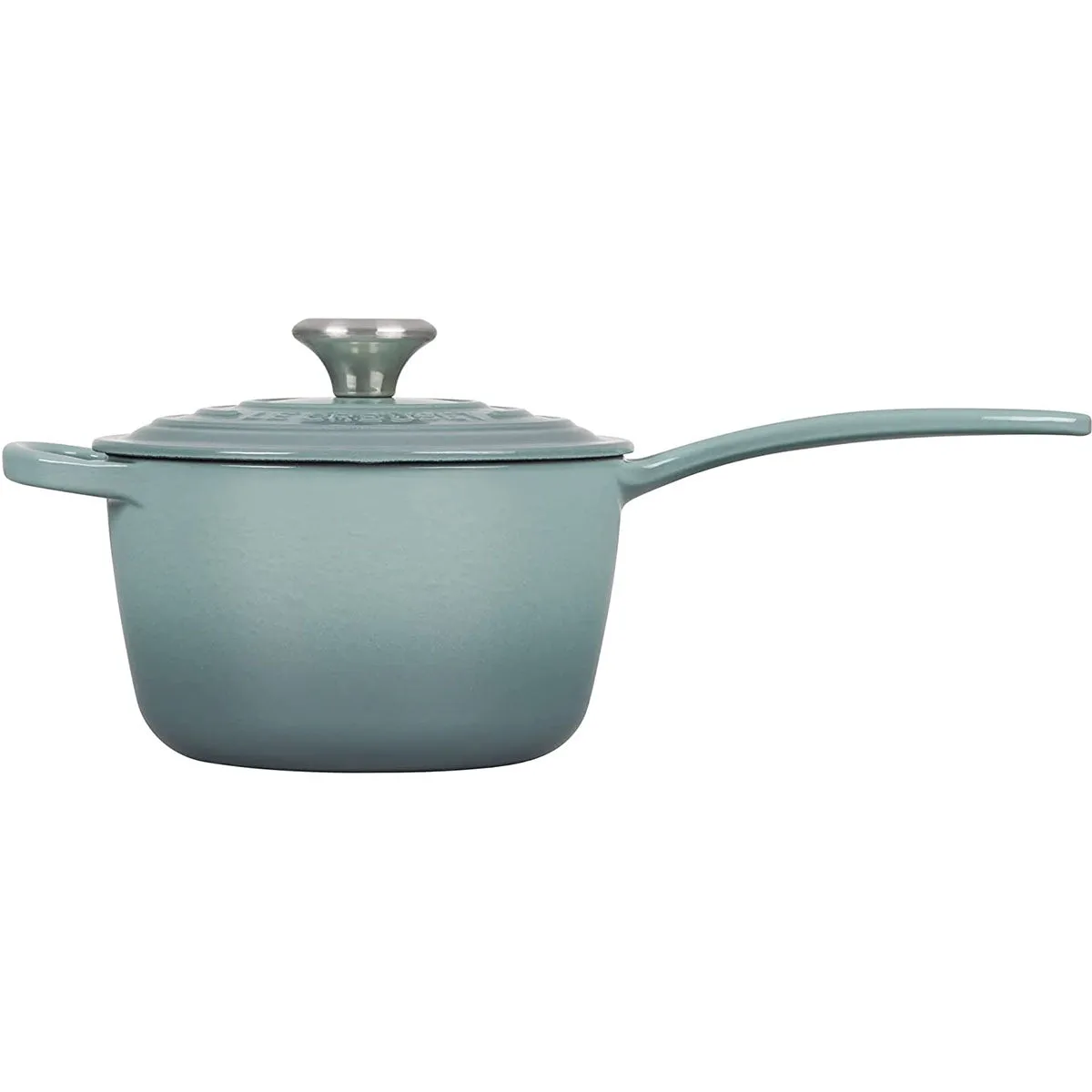 Le Creuset 1.75 qt. Signature Saucepan - Sea Salt