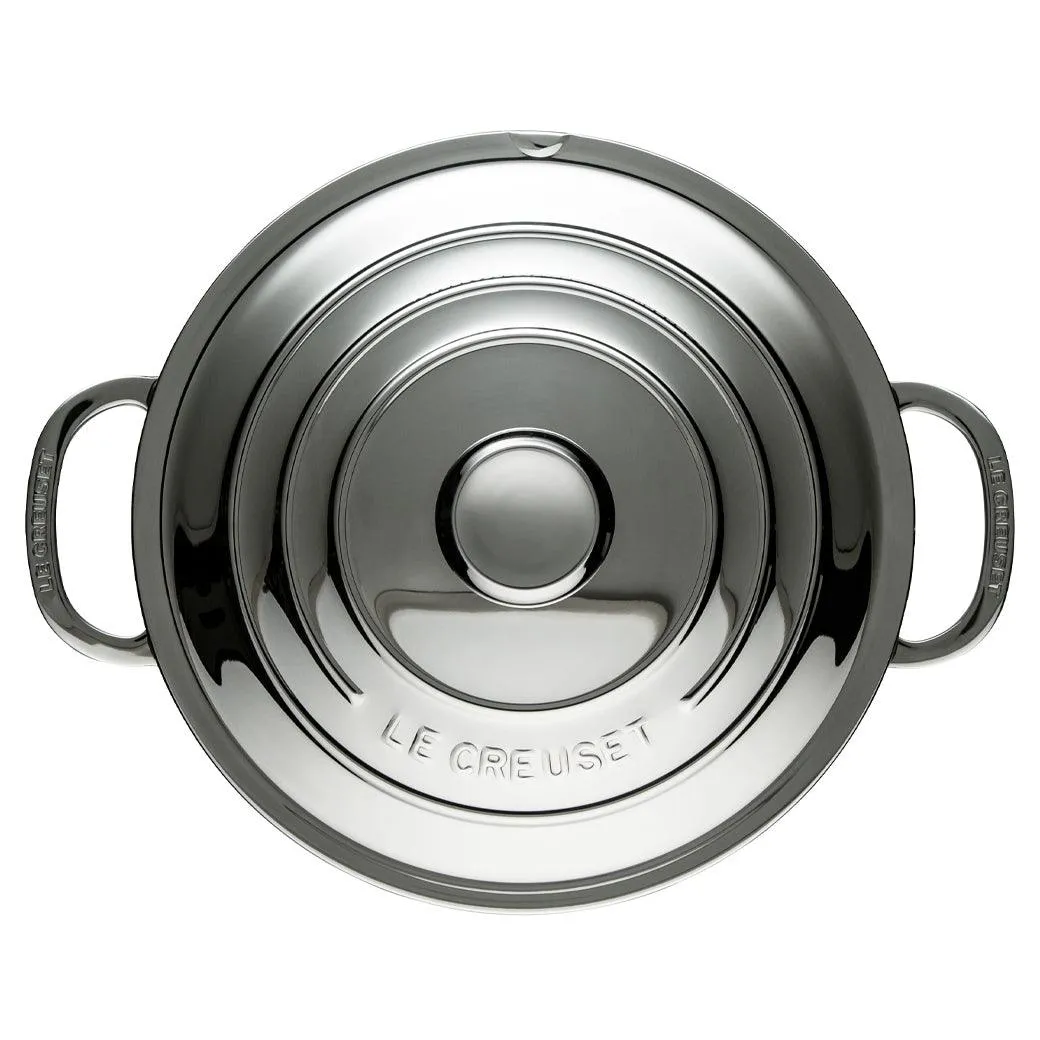 Le Creuset Stainless Steel 7 qt. Stockpot with Lid