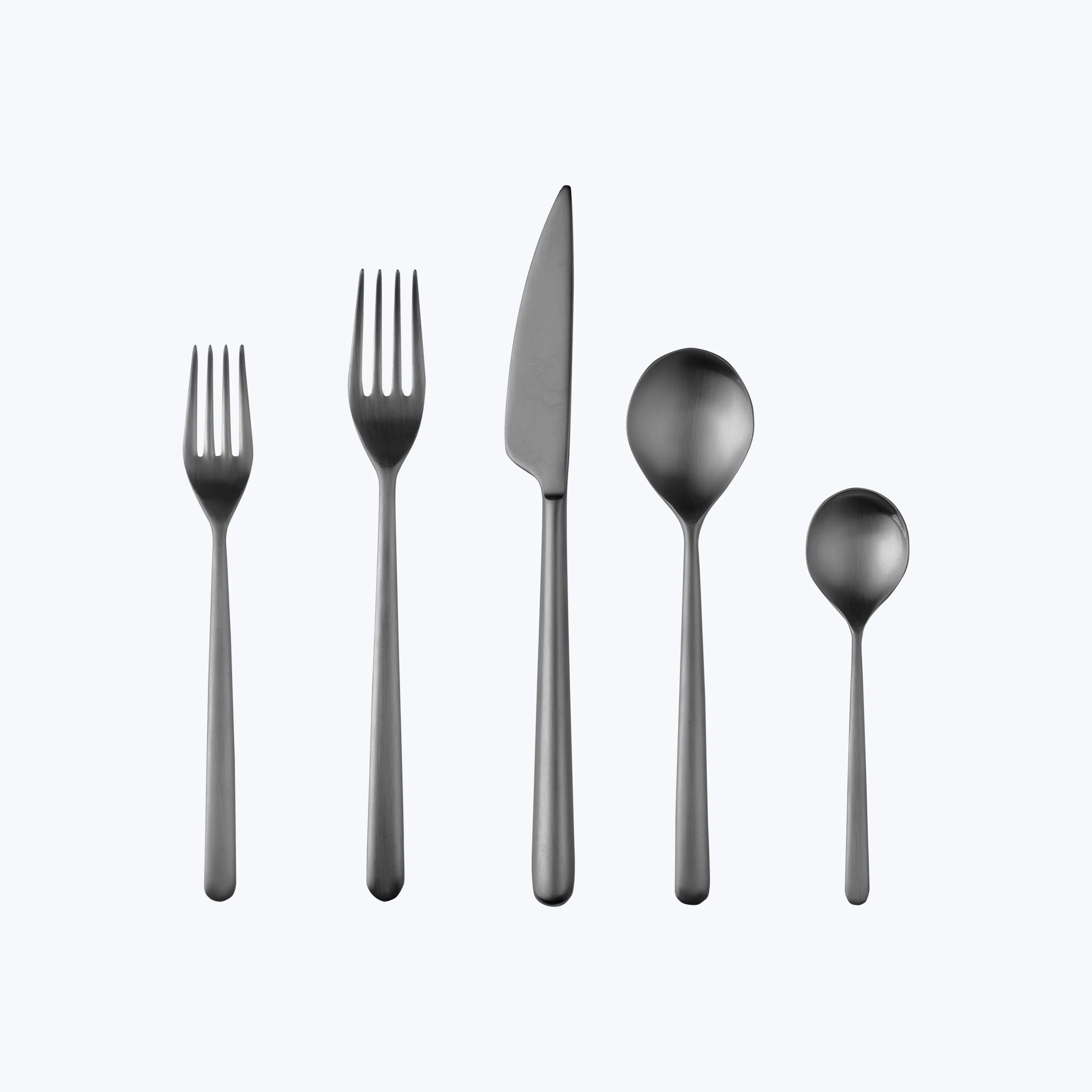 Linea Flatware, Ice Finish