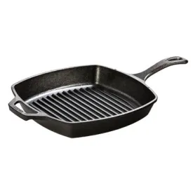 LODGE 10.5" SQUARE CAST IRON GRILL PAN