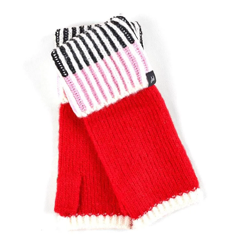 Lollipop Peony Gift Box - Muffler   Fingerless Gloves