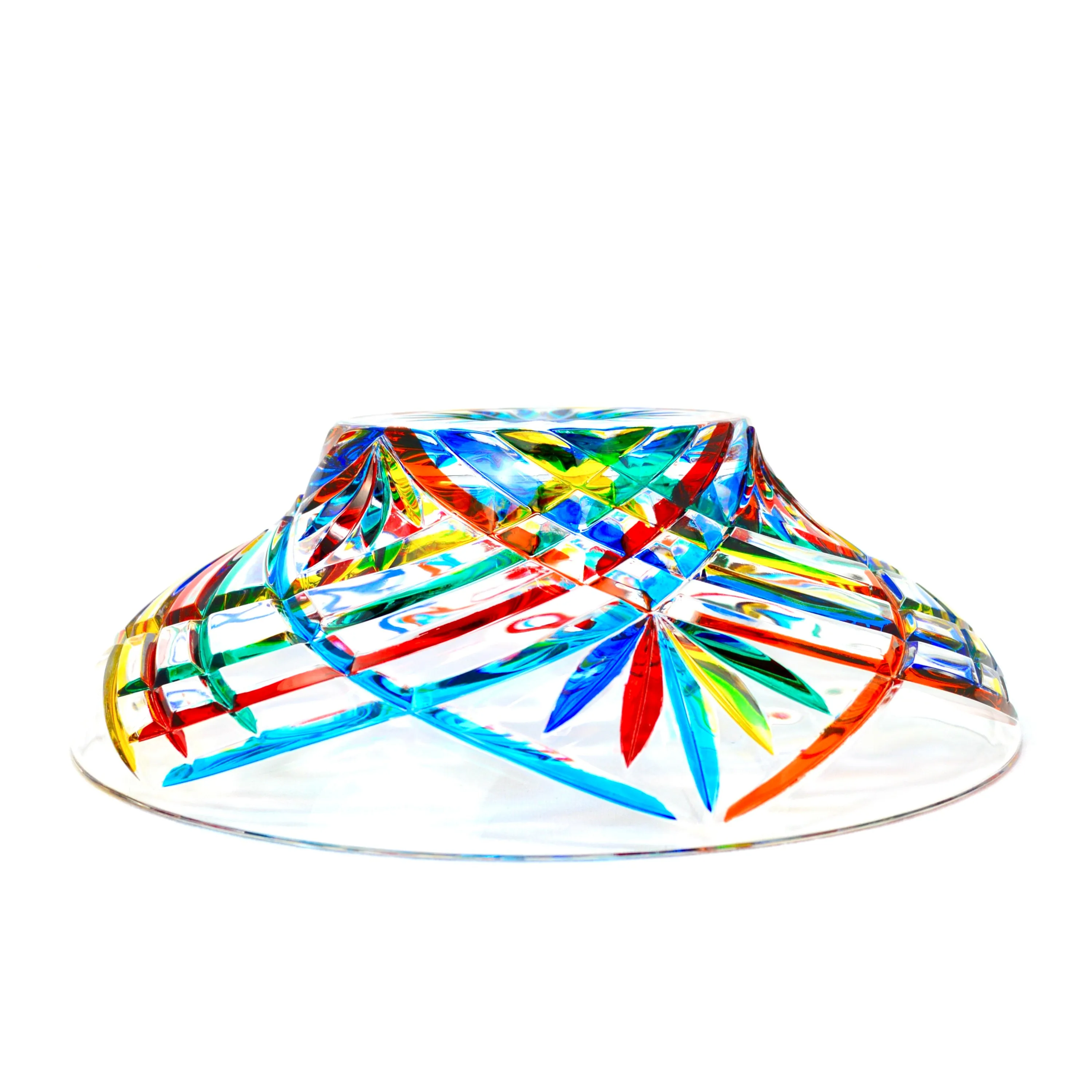 Melodia Centerpiece Bowl, Hand Painted, Made In Italy